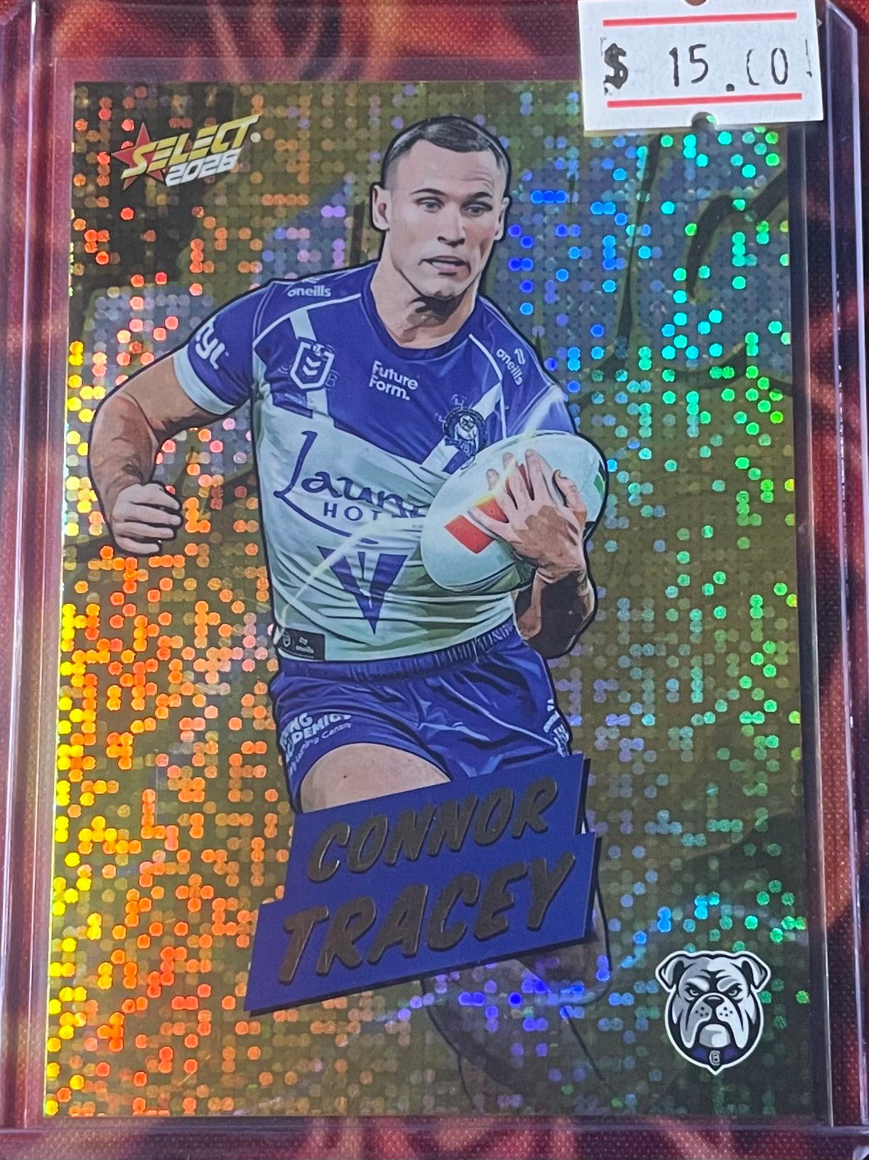 Conner Tracey Select NRL 2026 Gold Bang