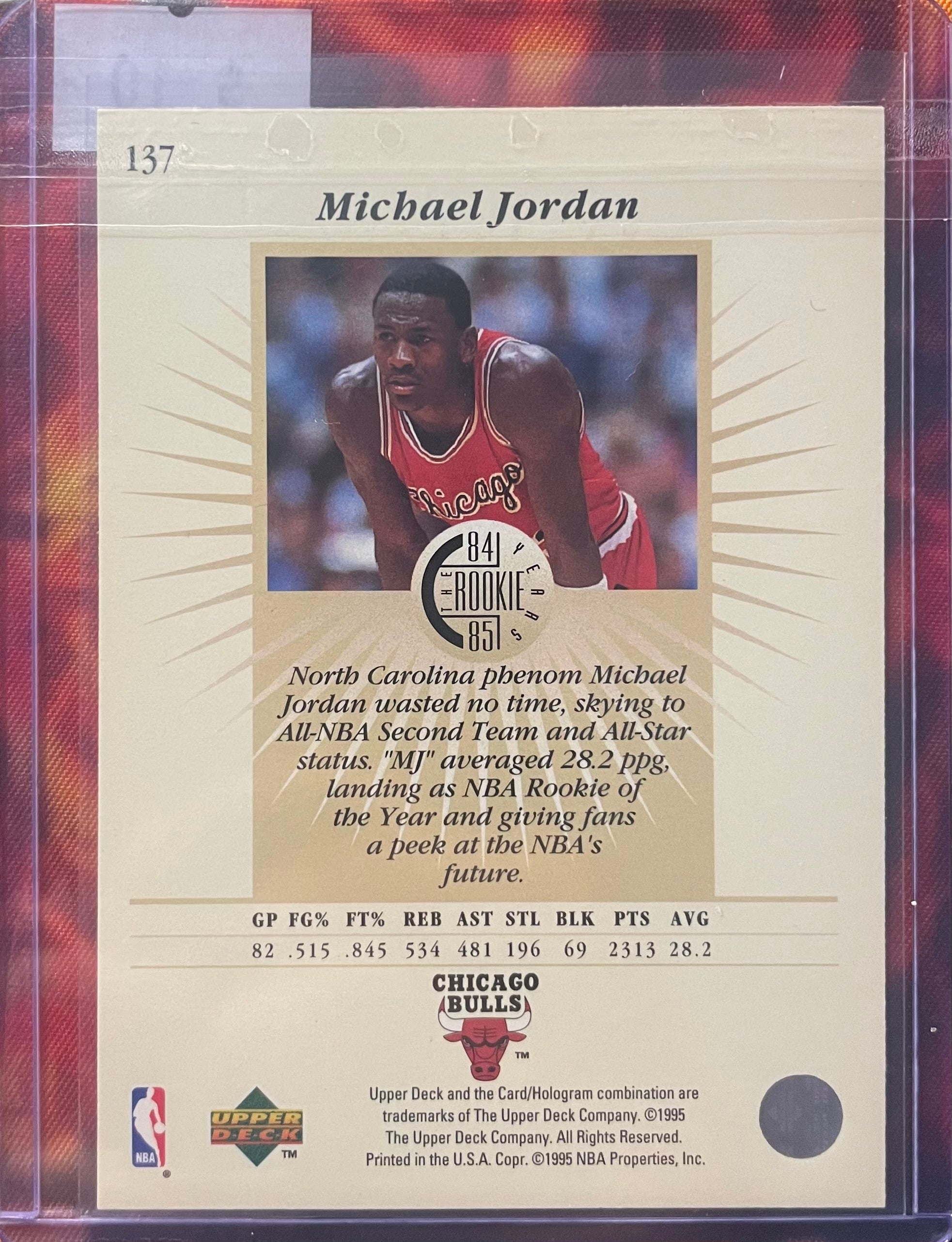 Michael Jordan UpperDeck 94-95 The Rookie Years 84-85
