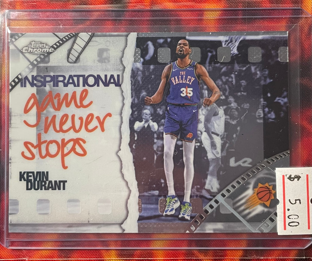 Kevin Durant Topps Chrome 25-26 Inspirational