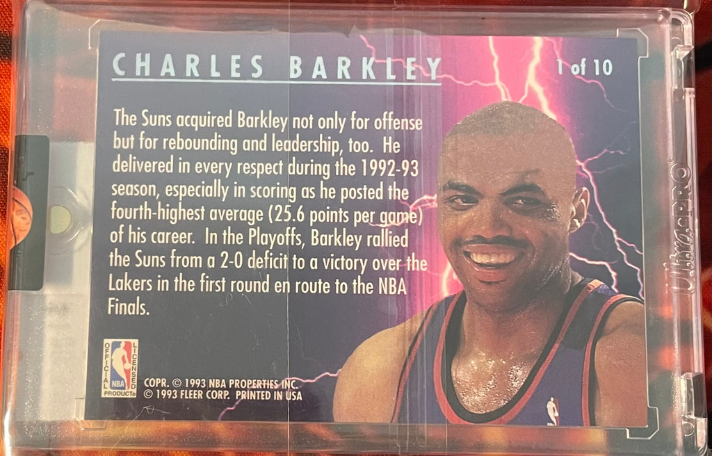 Charles Barkley Fleer Ultra 92-93 Scoring Kings