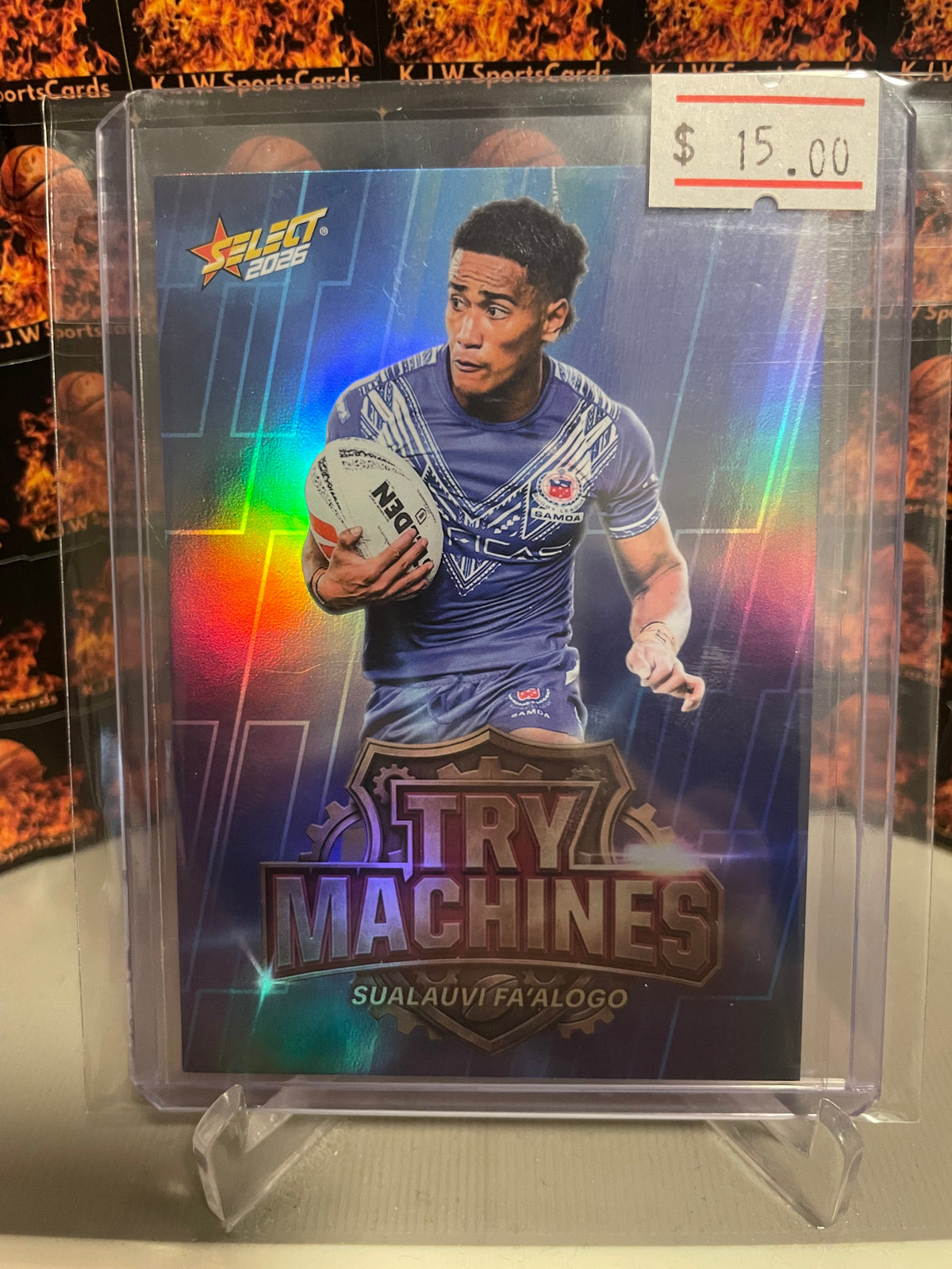 Sualauvi Fa’alogo Select 26 RLWC Try Machines