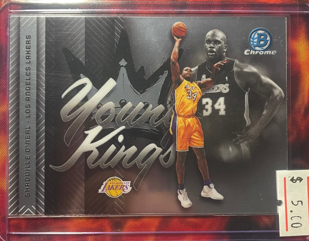 Shaquille O’Neal Bowman Chrome 25-26 Young Kings