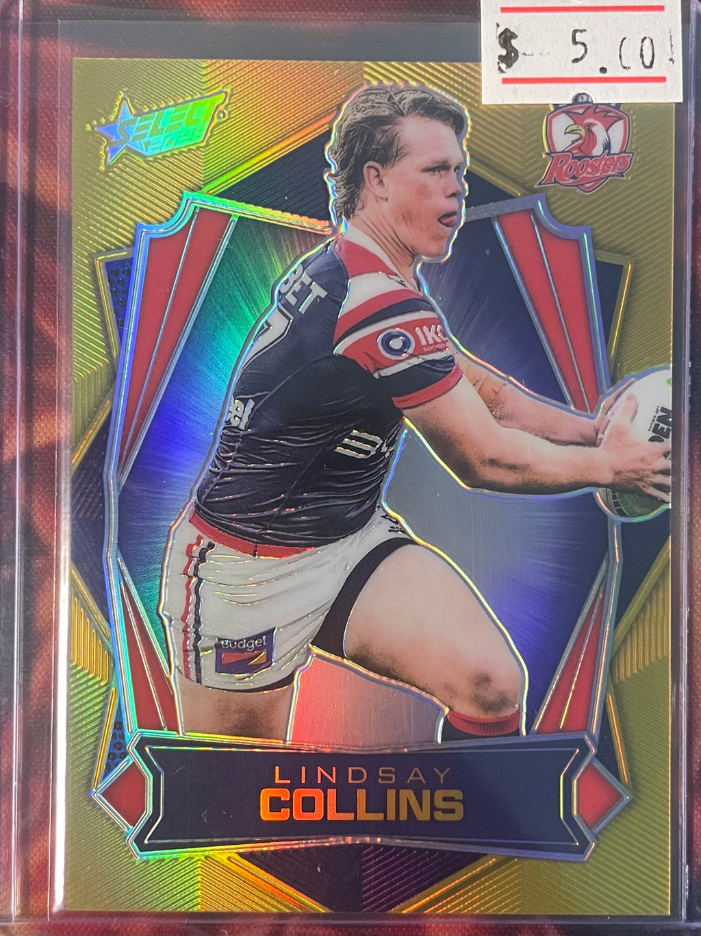 Lindsay Collin’s Select NRL 2026 Gold Luminous 195/725