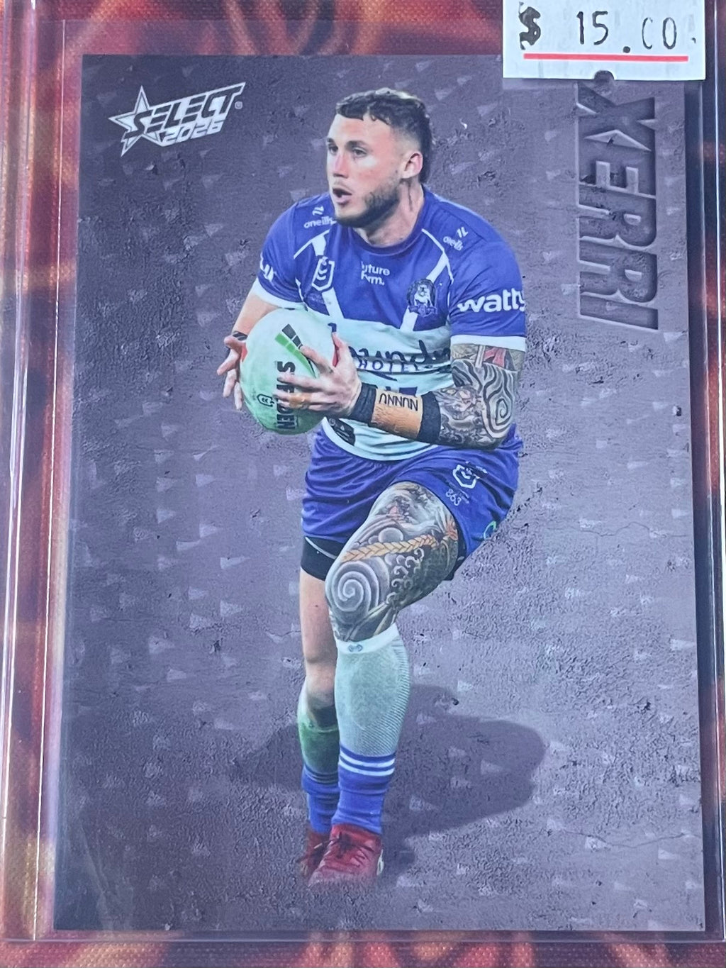 Bronson Xerri Select NRL 2026 Etched 136/185
