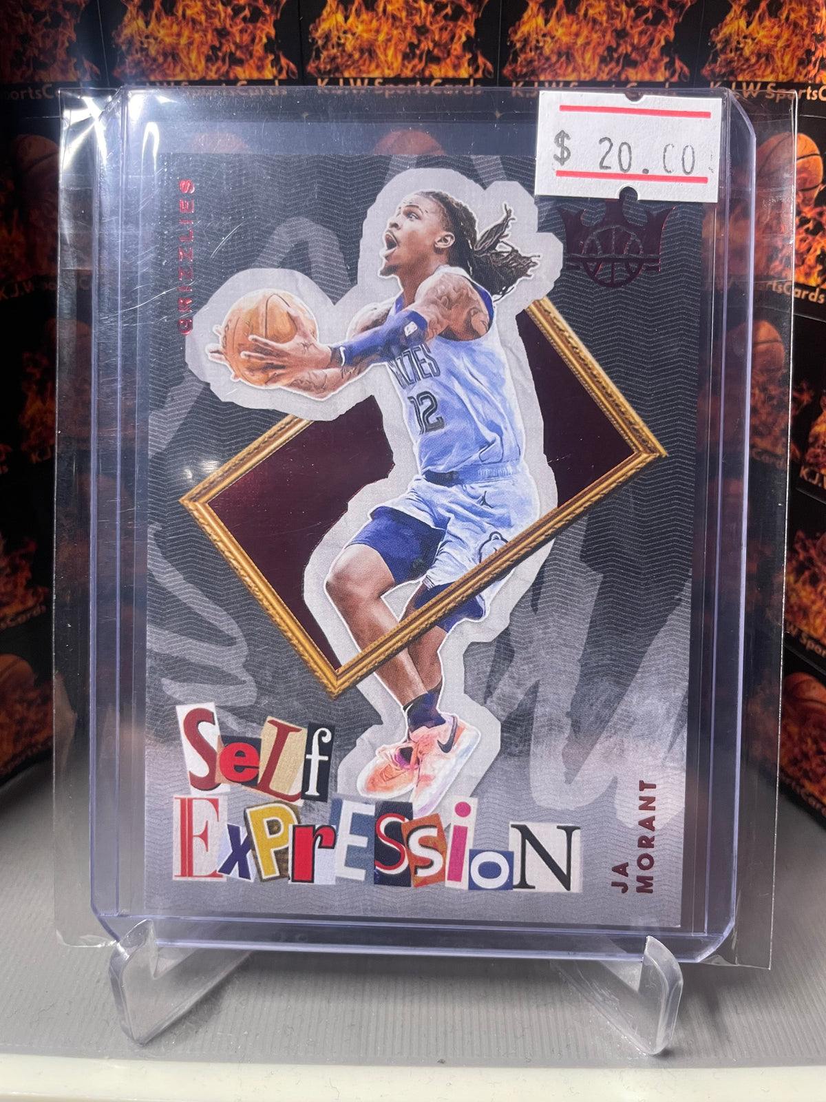 Ja Morant Court Kings 23-24 Self Expression Red /149