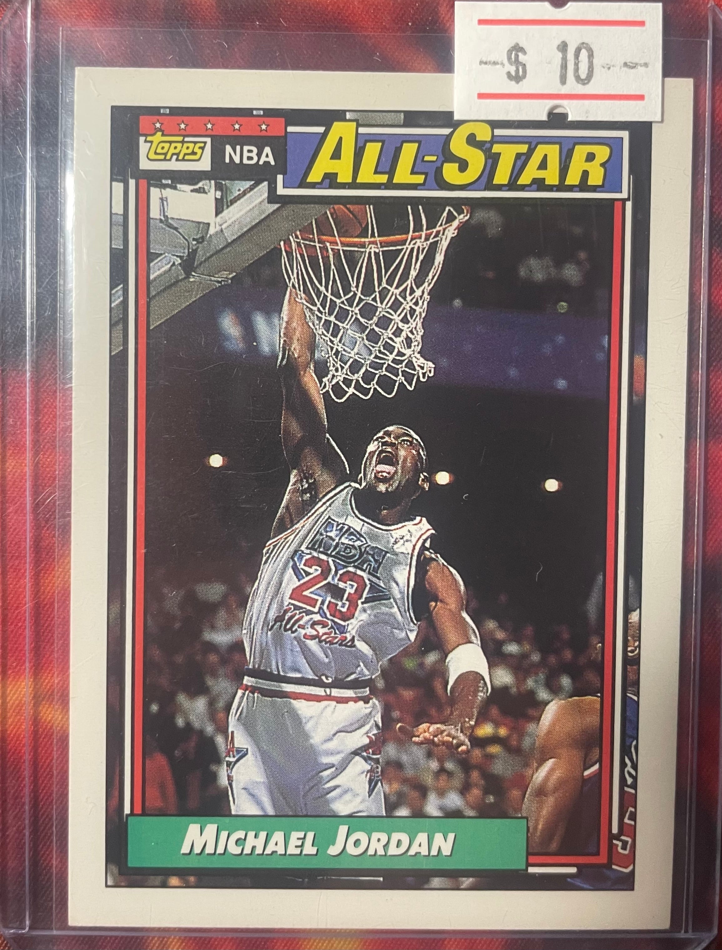 Michael Jordan Topps 91-92 NBA All Star 1992