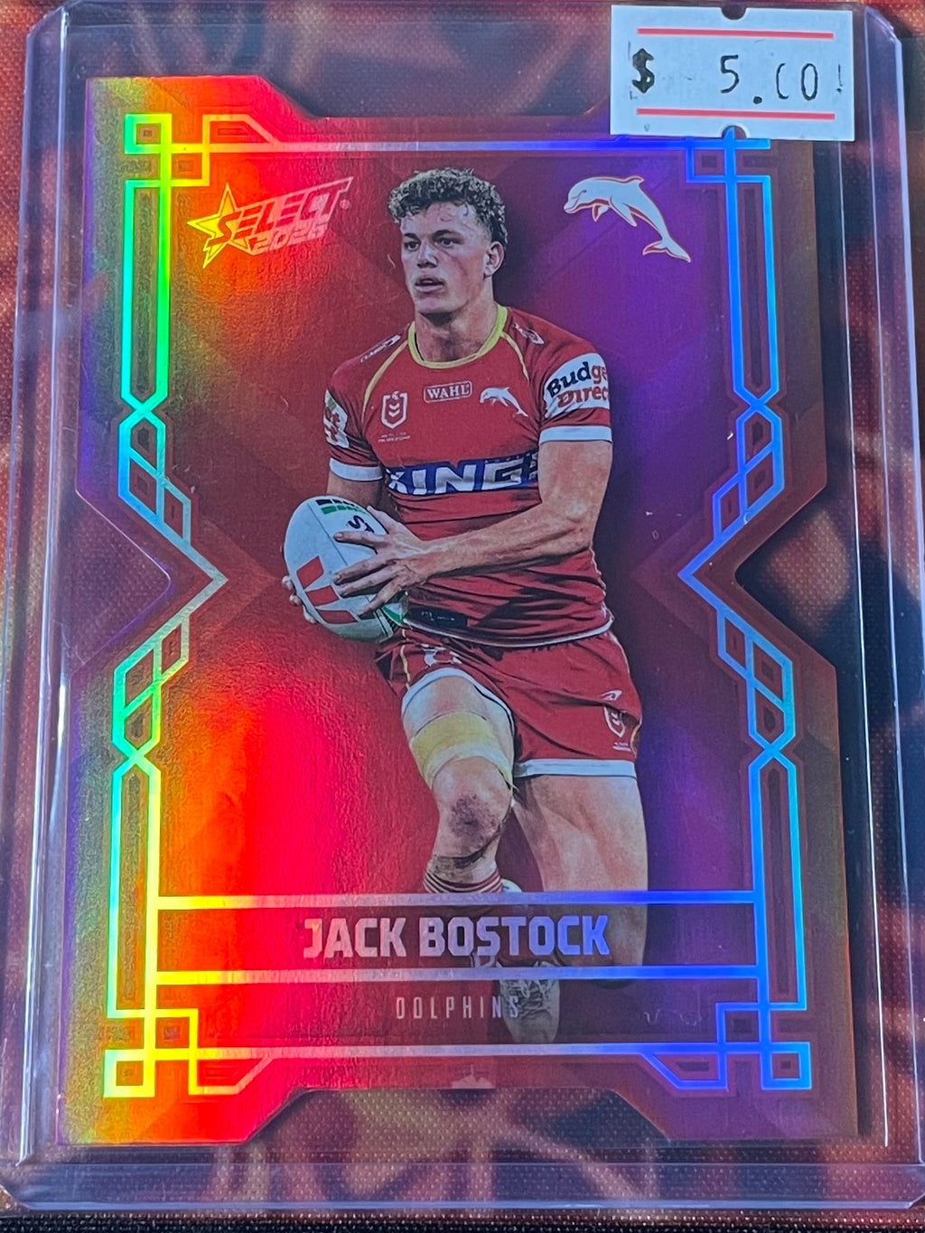 Jack Bostock Select NRL 2026 DieCut