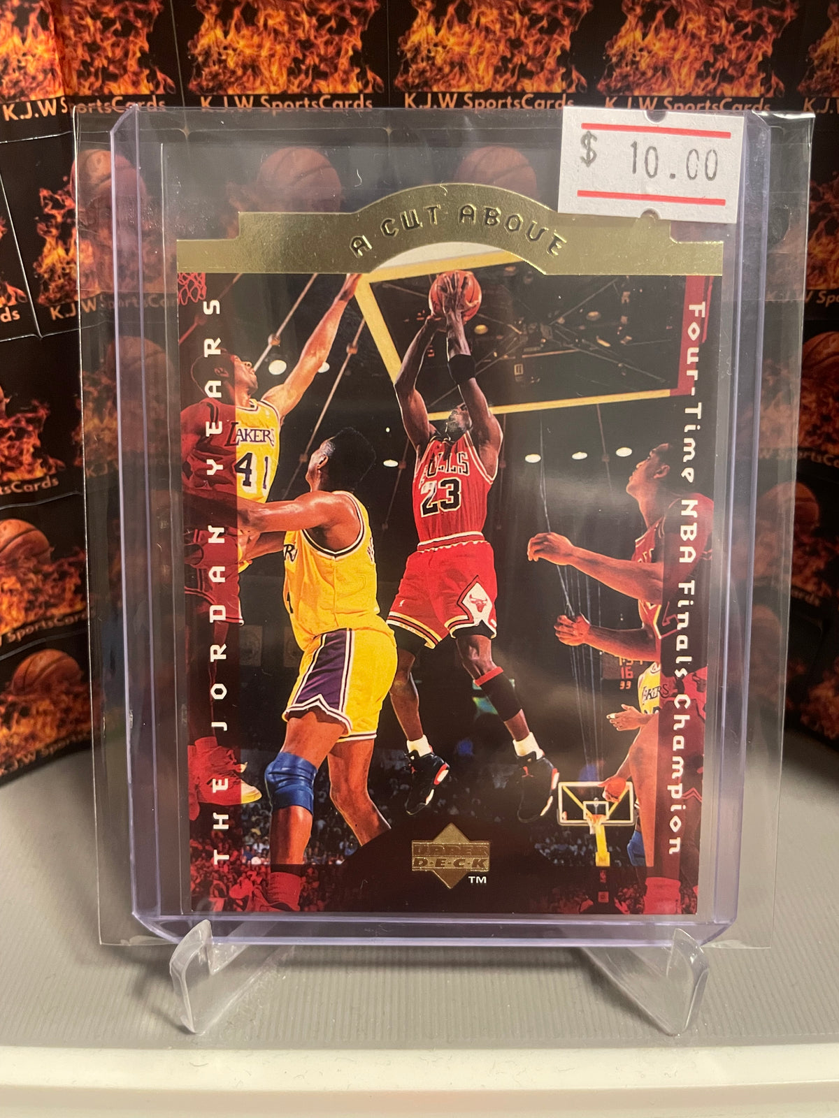 Michael Jordan Upper Deck 95 A Cut Above