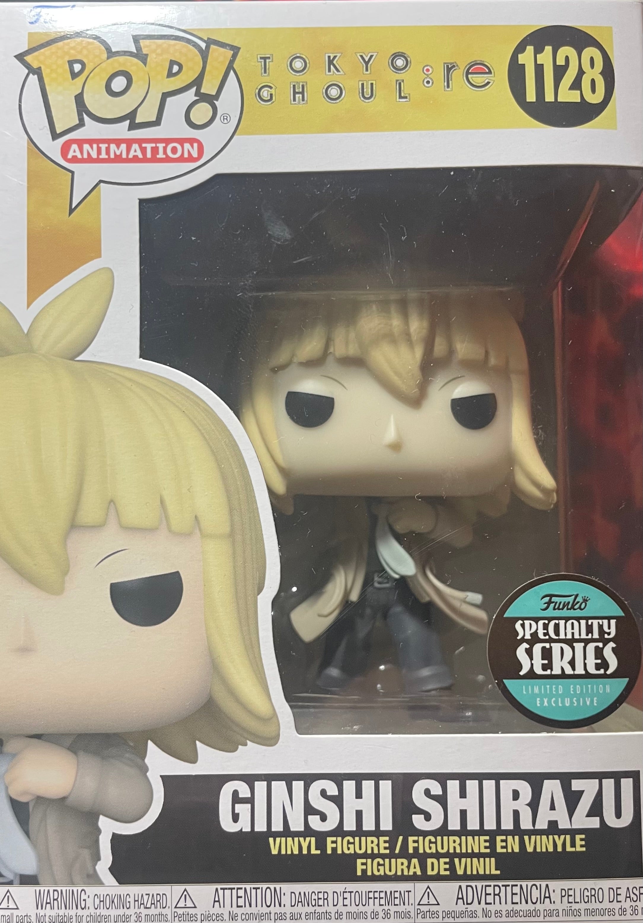 Funko Pop! Animation Tokyo Ghoul: re Ginshi Shirazu Specialty Series #1128