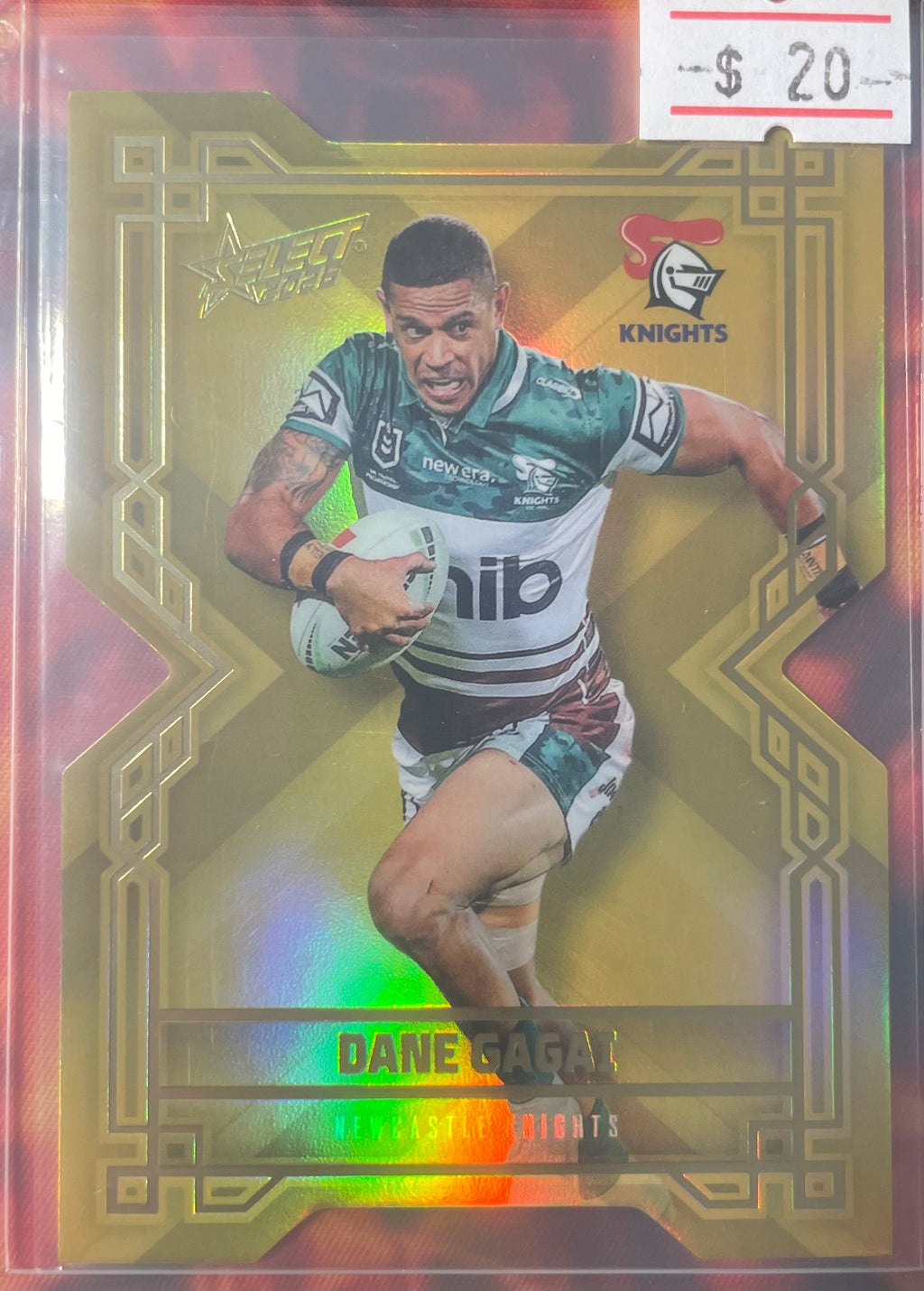 Dane Gagai Select NRL 2026 Gold DieCut 086/250