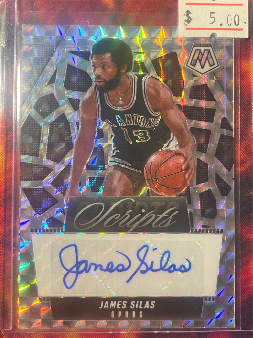 James Silas Mosaic 24-25 Mosaic Scripts Auto
