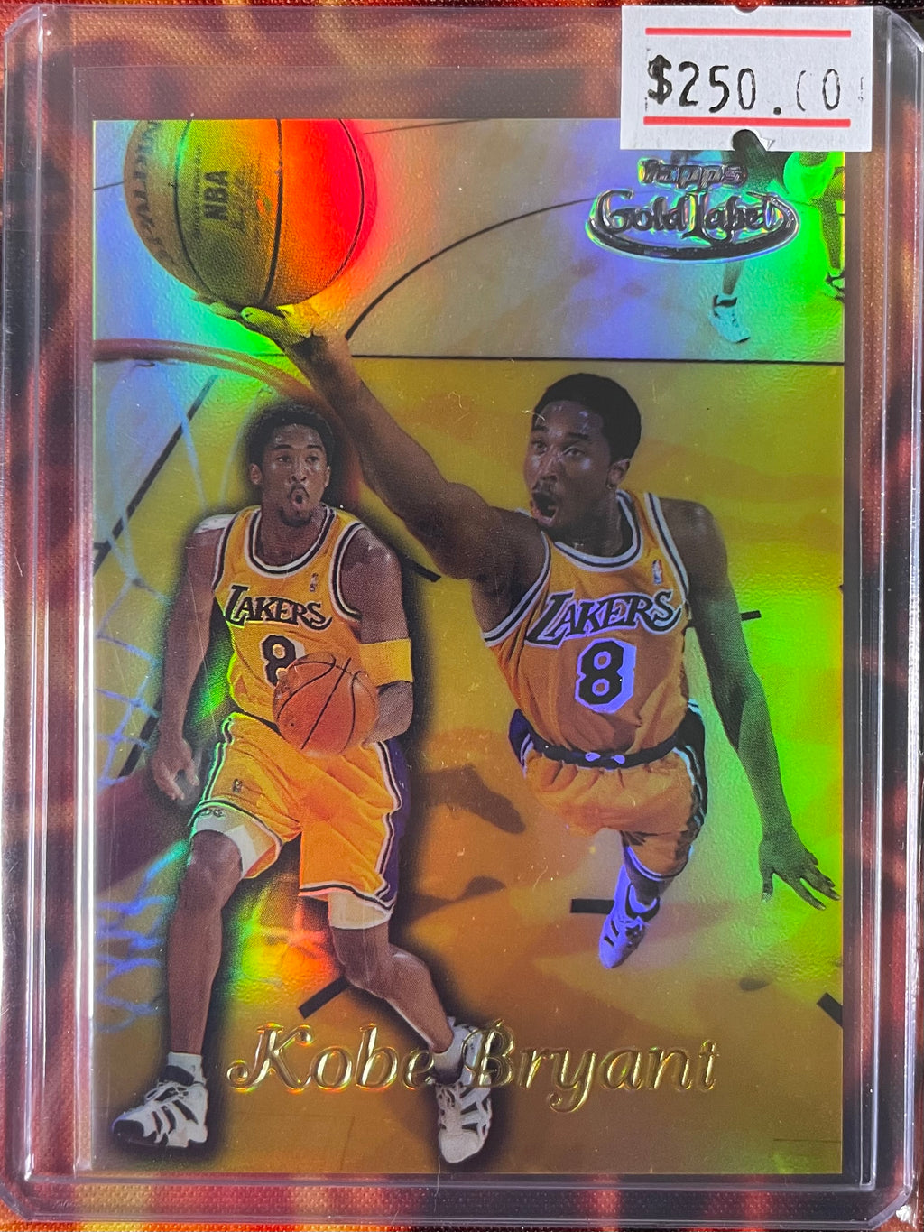 Kobe Bryant Topps Gold Label 98-99 Black Label Class 1