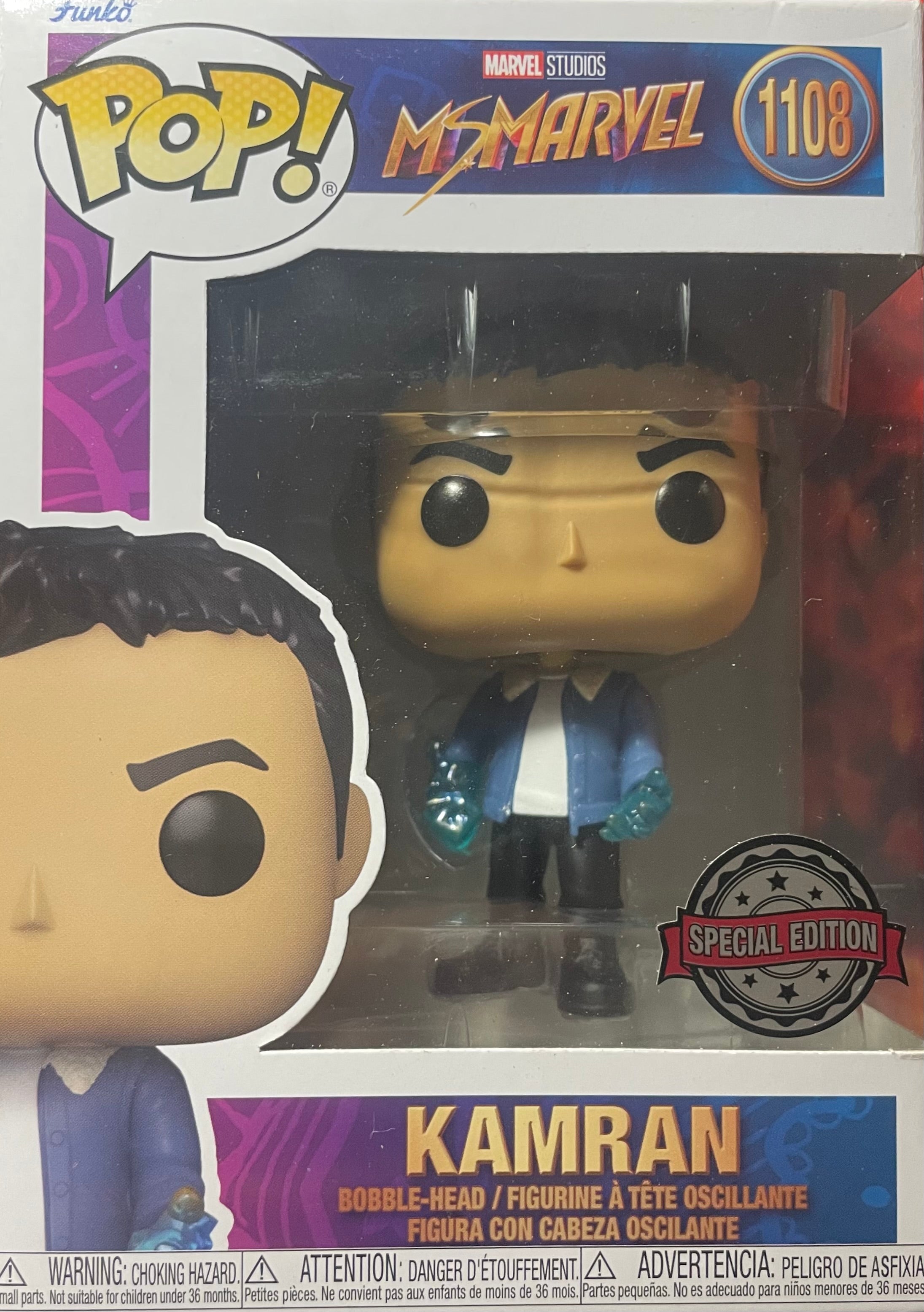 Funko Pop! Vinyl: Kamran Marvel Figure #1108 Exclusive to Target