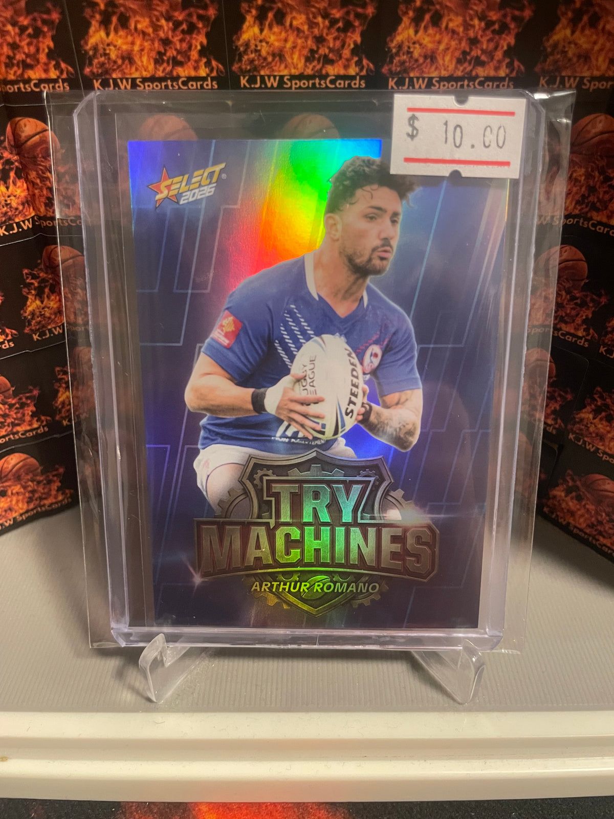 Arthur Romano Select 26 RLWC Try Machines