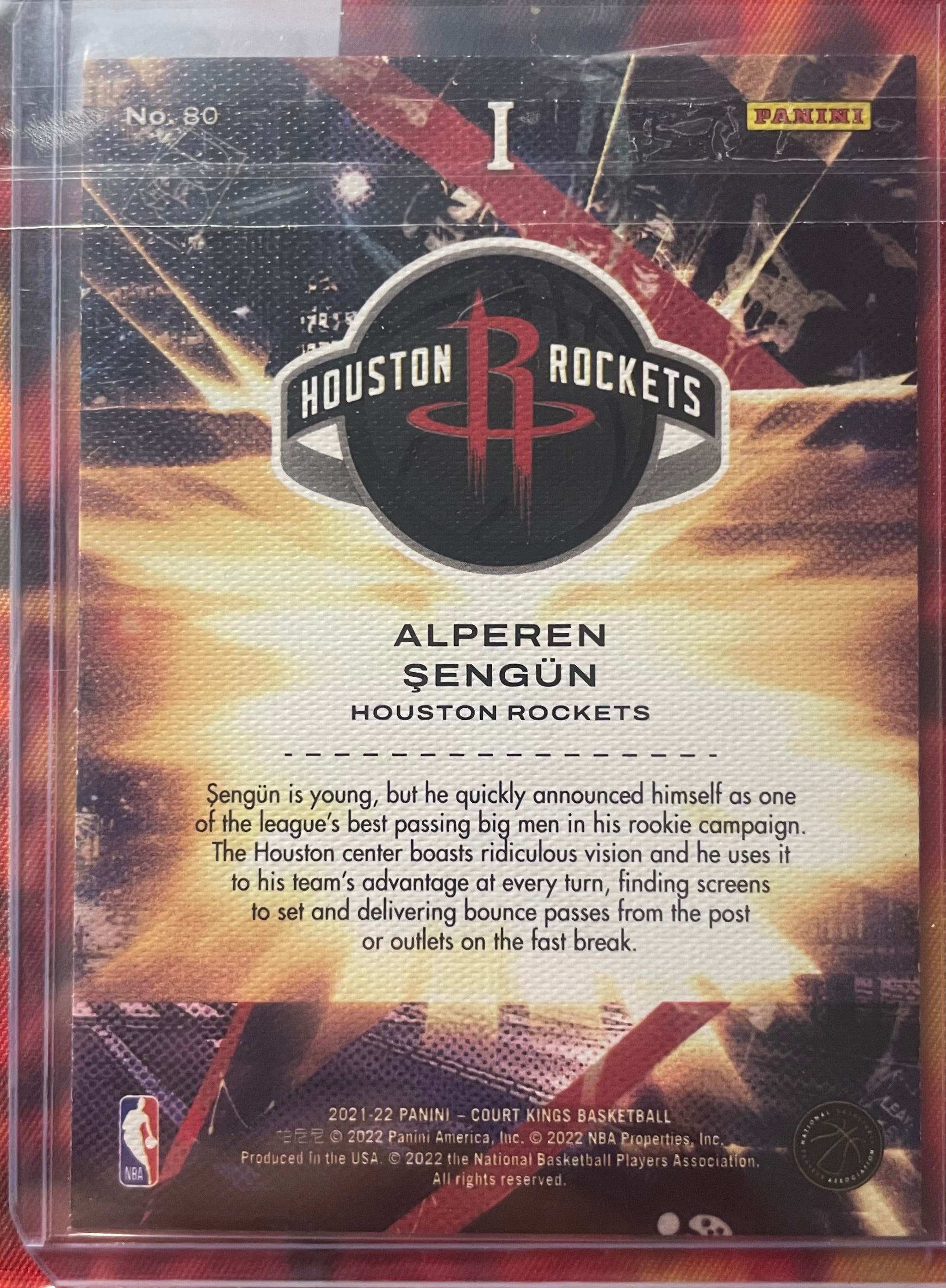 Alperen Sengun Court Kings 21-22 Rookie Lv1 RC