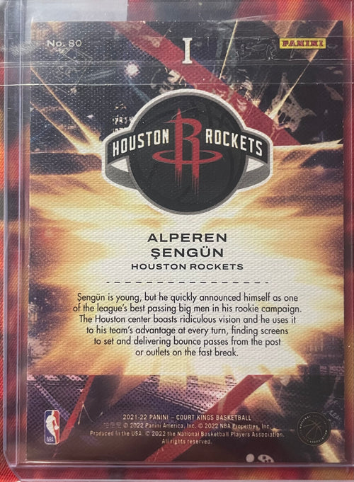 Alperen Sengun Court Kings 21-22 Rookie Lv1 RC