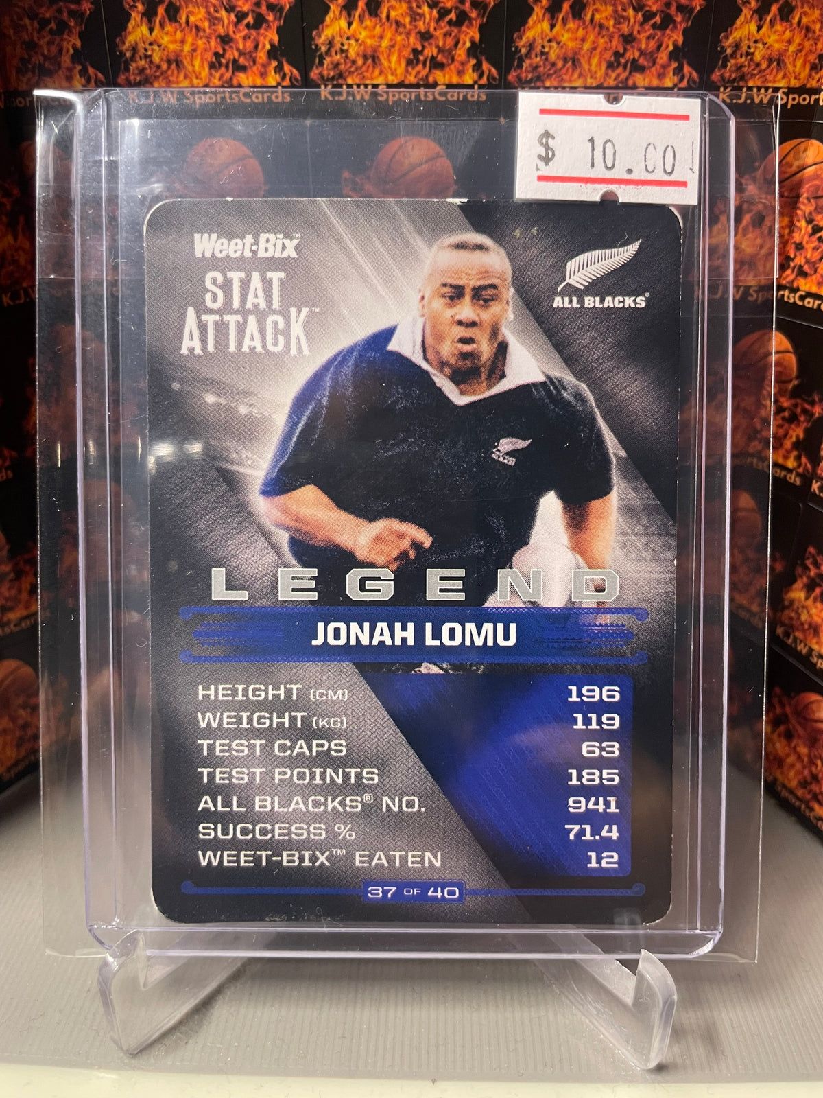 Jonah Lomu Weet-Bix Stat Attack
