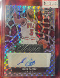 Jevon Carter Mosaic 24-25 Mosaic Scripts Silver Mosaic Auto