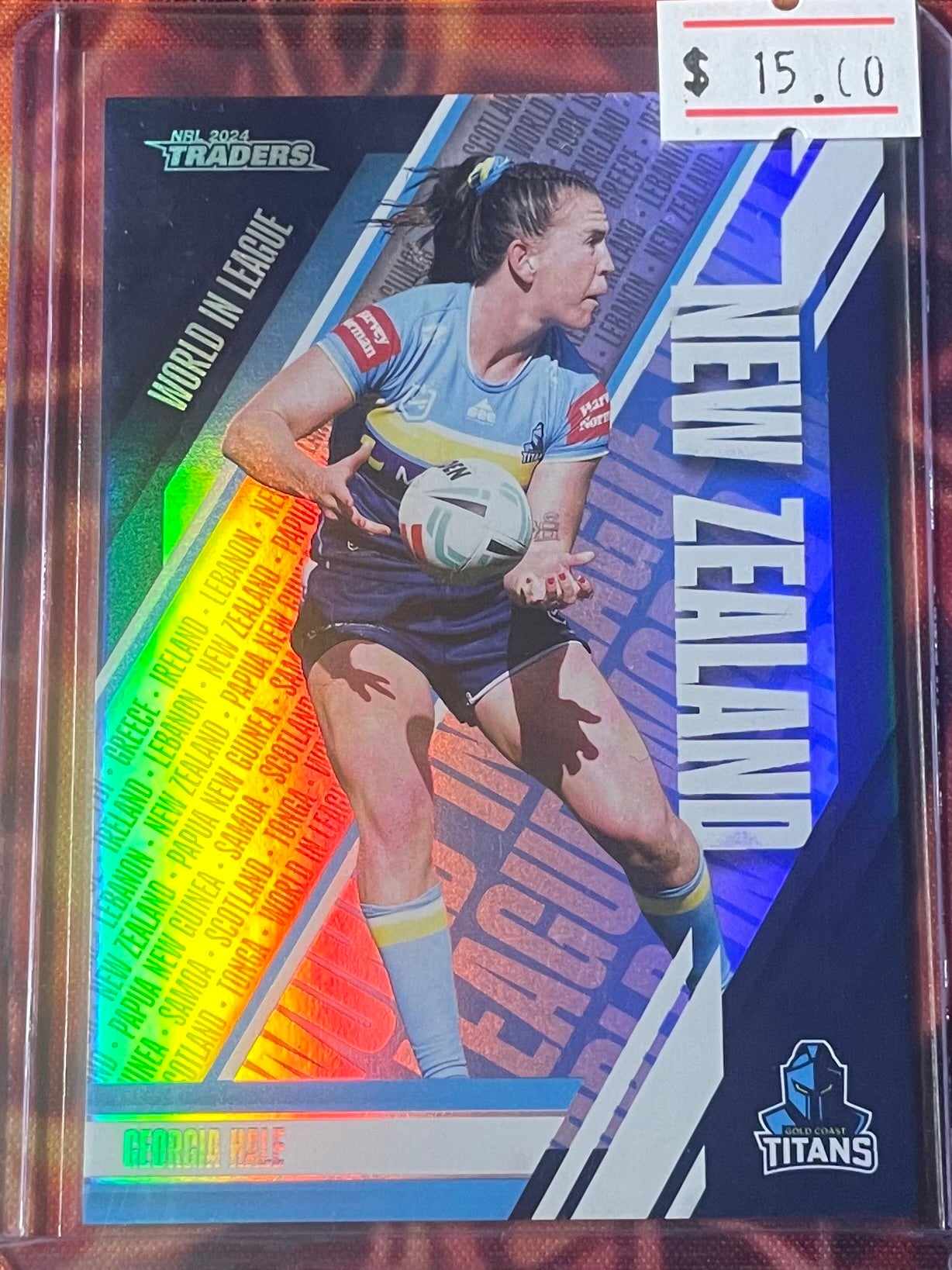 Georgia Hale Traders NRL 2024 World In League New Zealand