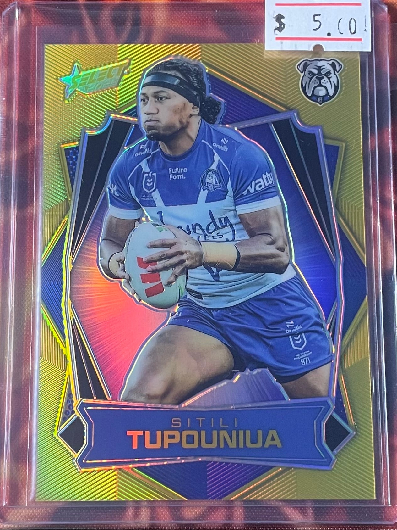 Sitili Tupouniua Select NRL 2026 Gold Luminous 048/725