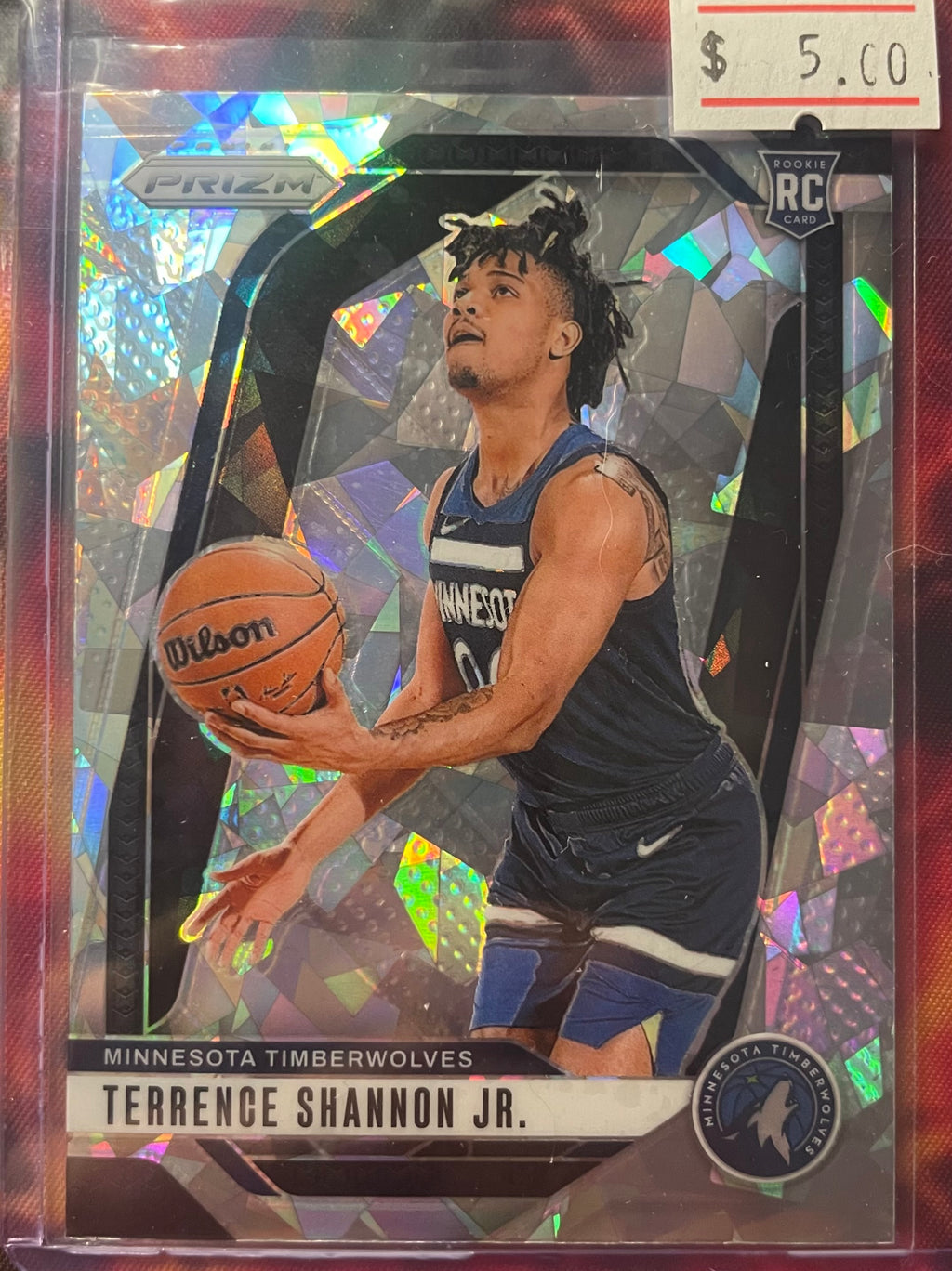 Terrence Shannon Jr Prizm 24-25 Cracked Ice RC