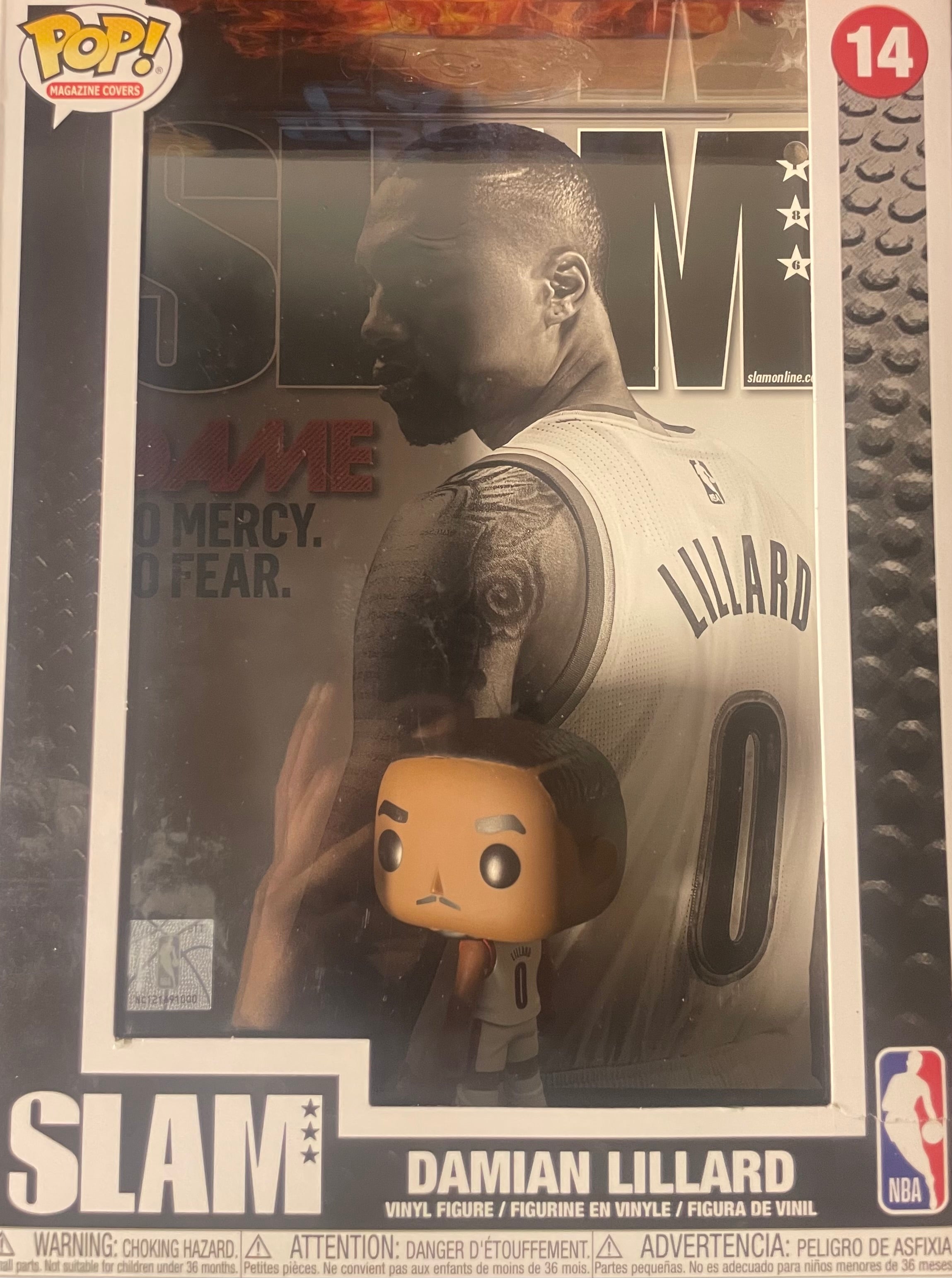 Funko POP Vinyl - Magazine Covers - Slam - Damian Lillard - #14