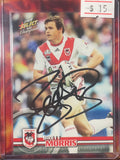 Brett Morris Select NRL 2009 In Person Autograph