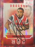 Tyson Frizell Traders NRL 2017 In Person Autograph