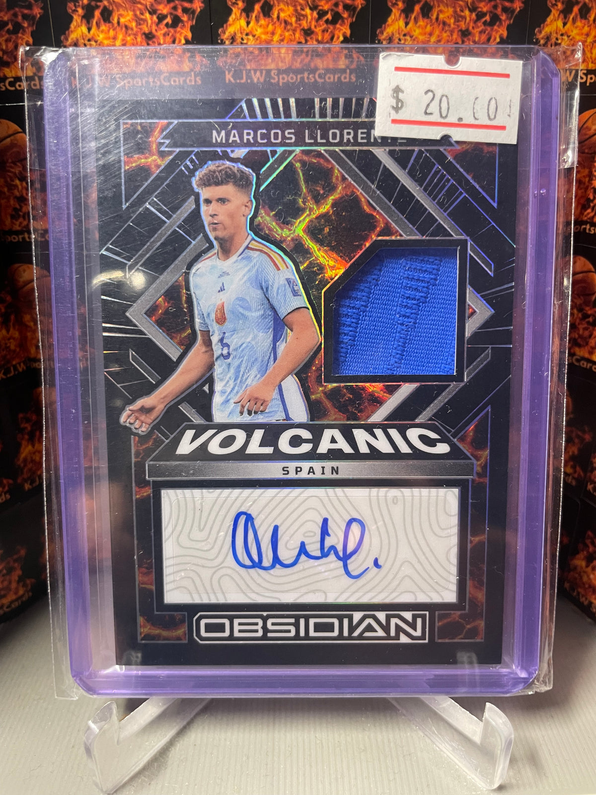 Marcos Llorente Obsidian Volcanic Patch Auto /99