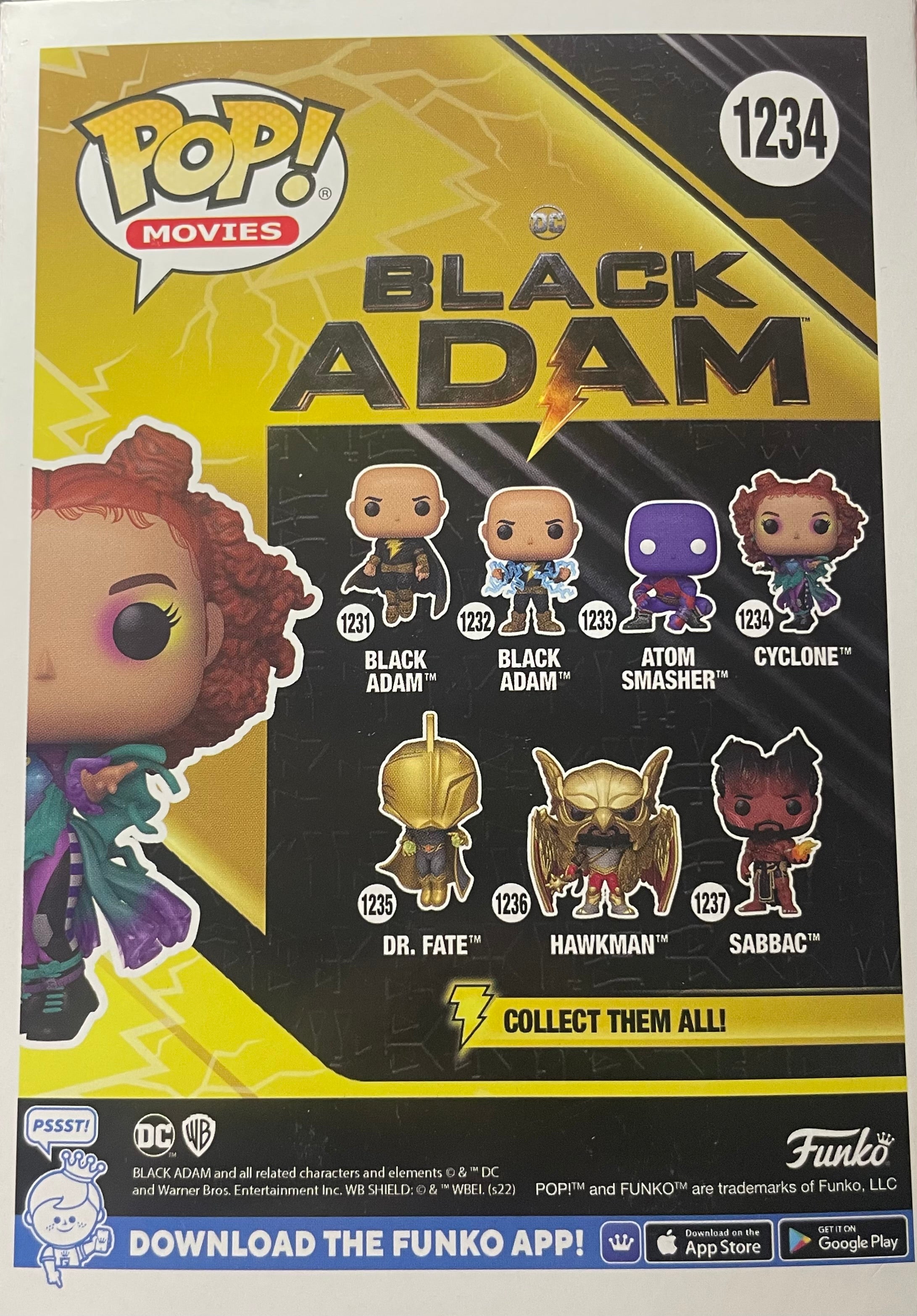 Black Adam (2022) - Cyclone Pop! Vinyl Figure #1234