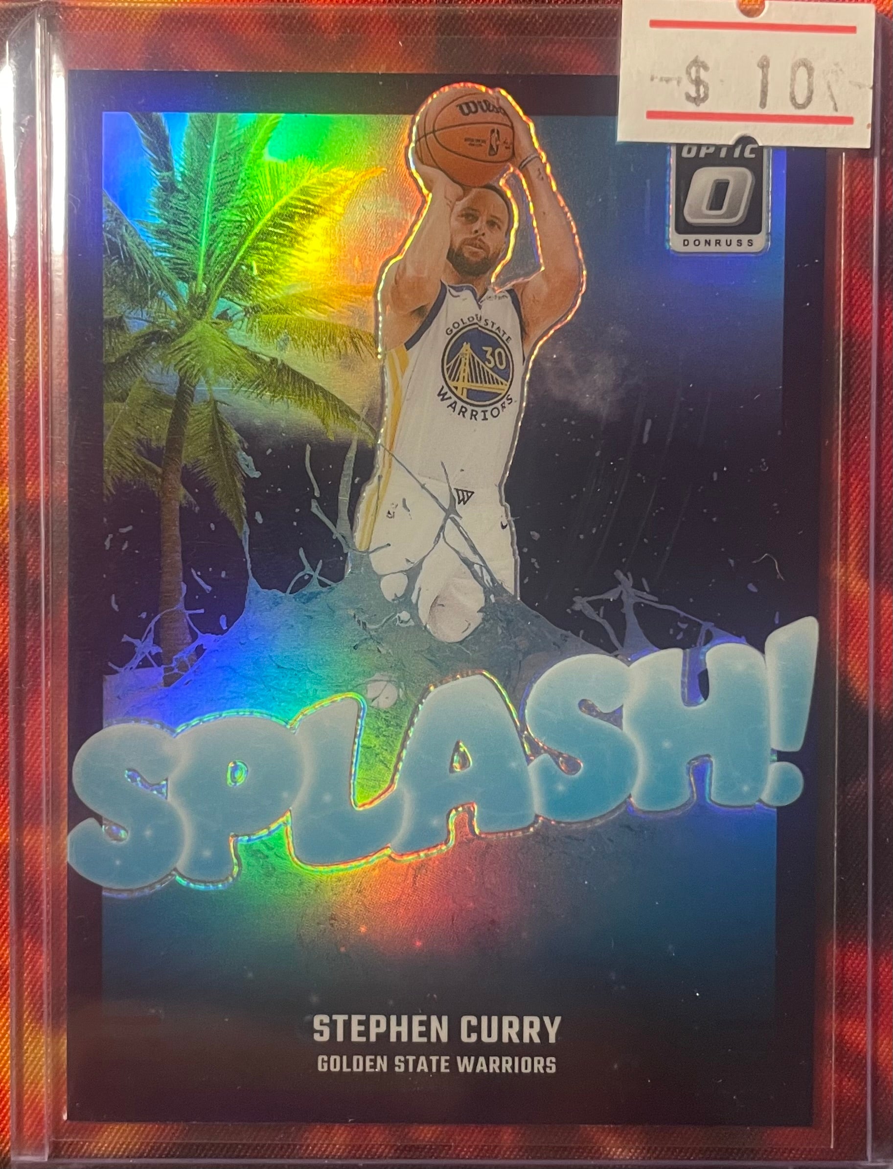 Stephen Curry Optic 24-25 Splash Purple Holo