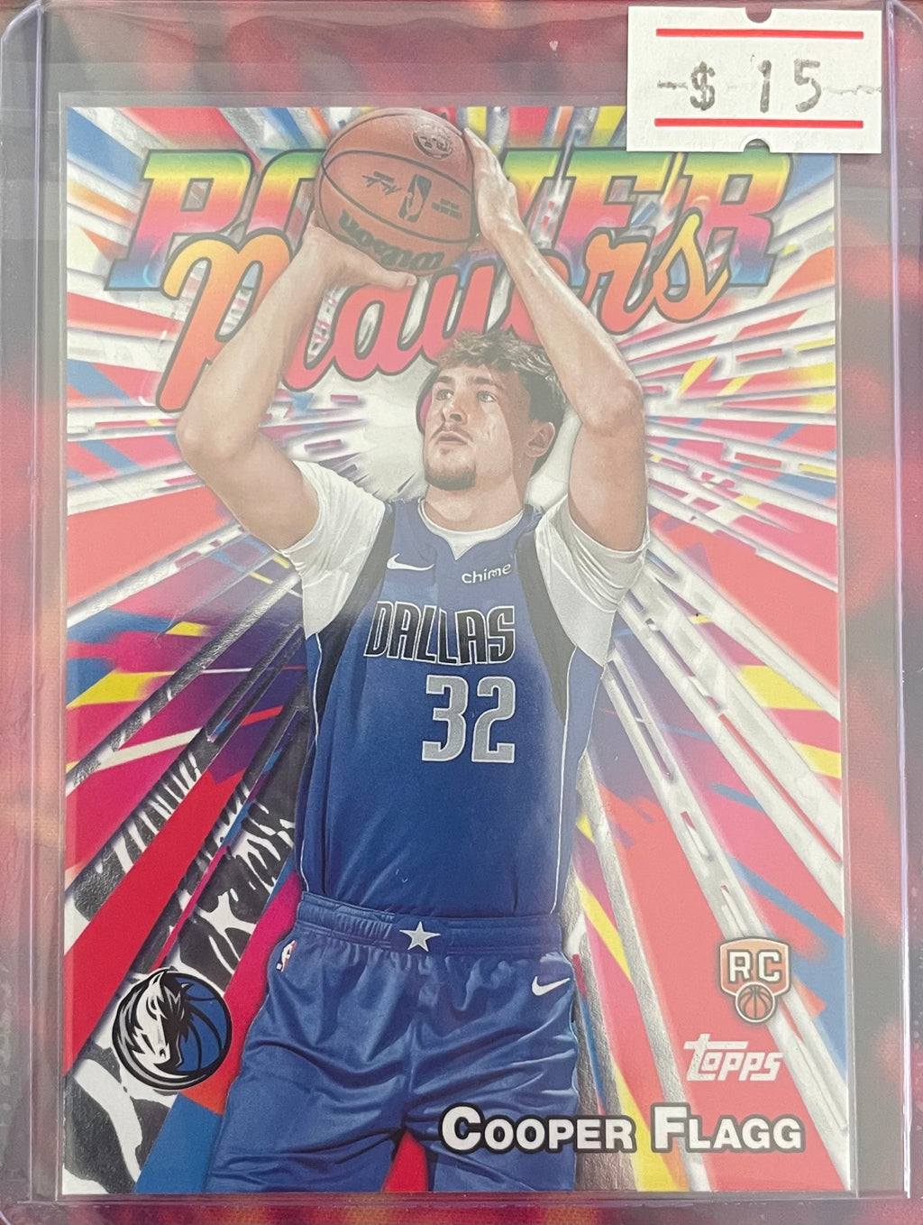 Cooper Flagg Topps 25-26 Power Players RC