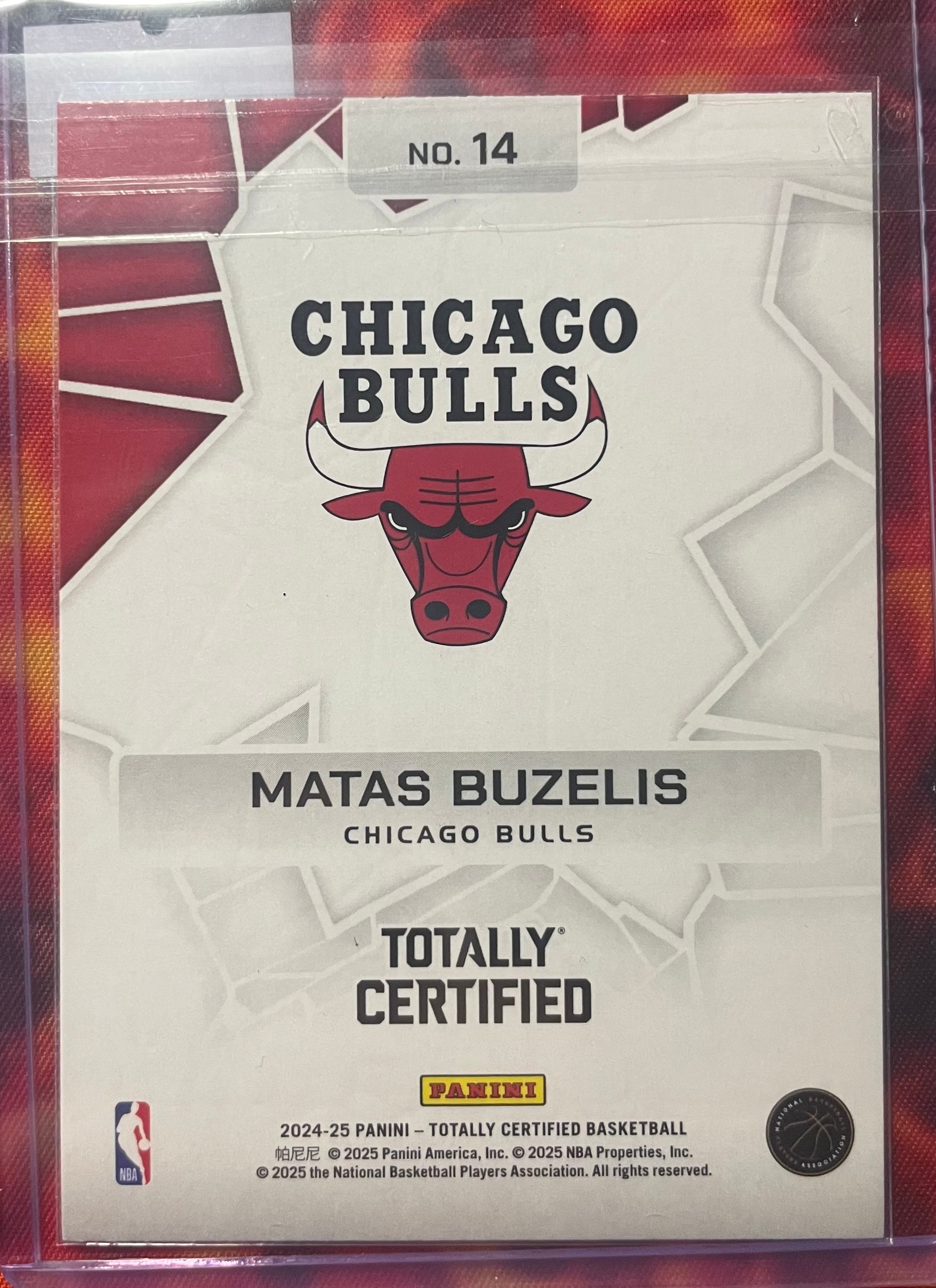 Matas Buzelis Totally Certified 24-25 Rock The Rim RC