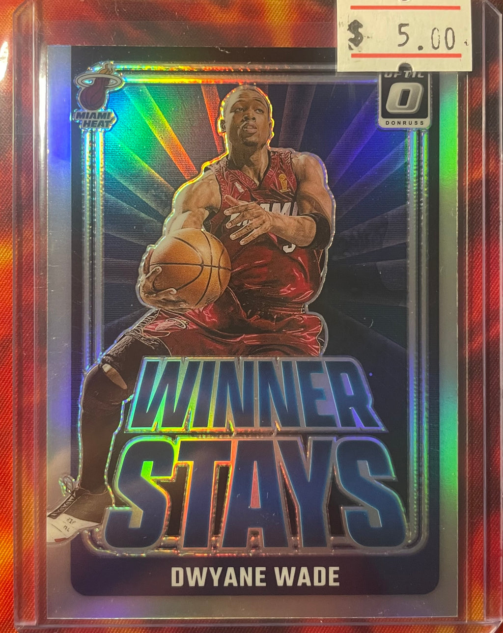 Dwayne Wade Optic 24-25 Winner Stays Holo