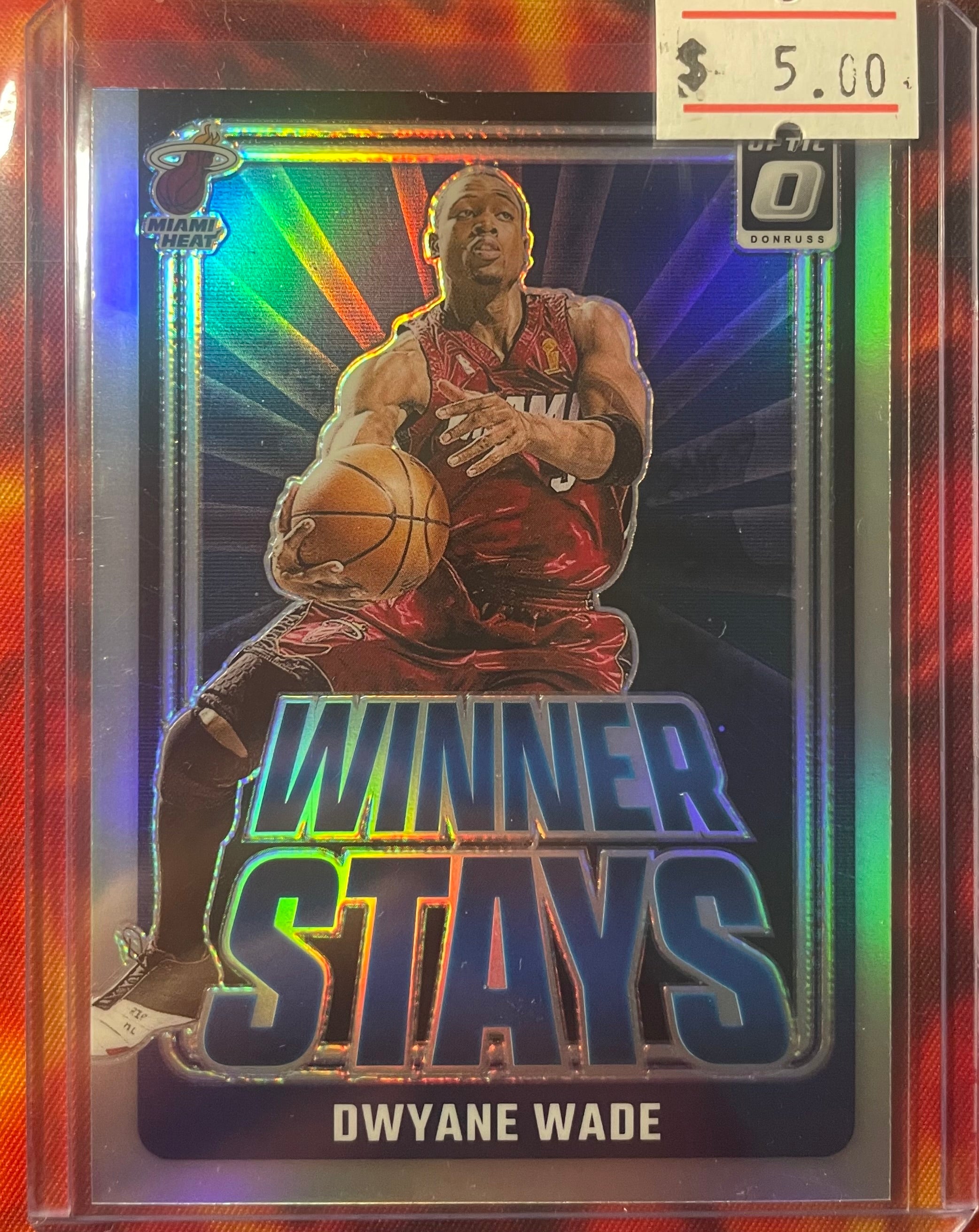Dwayne Wade Optic 24-25 Winner Stays Holo