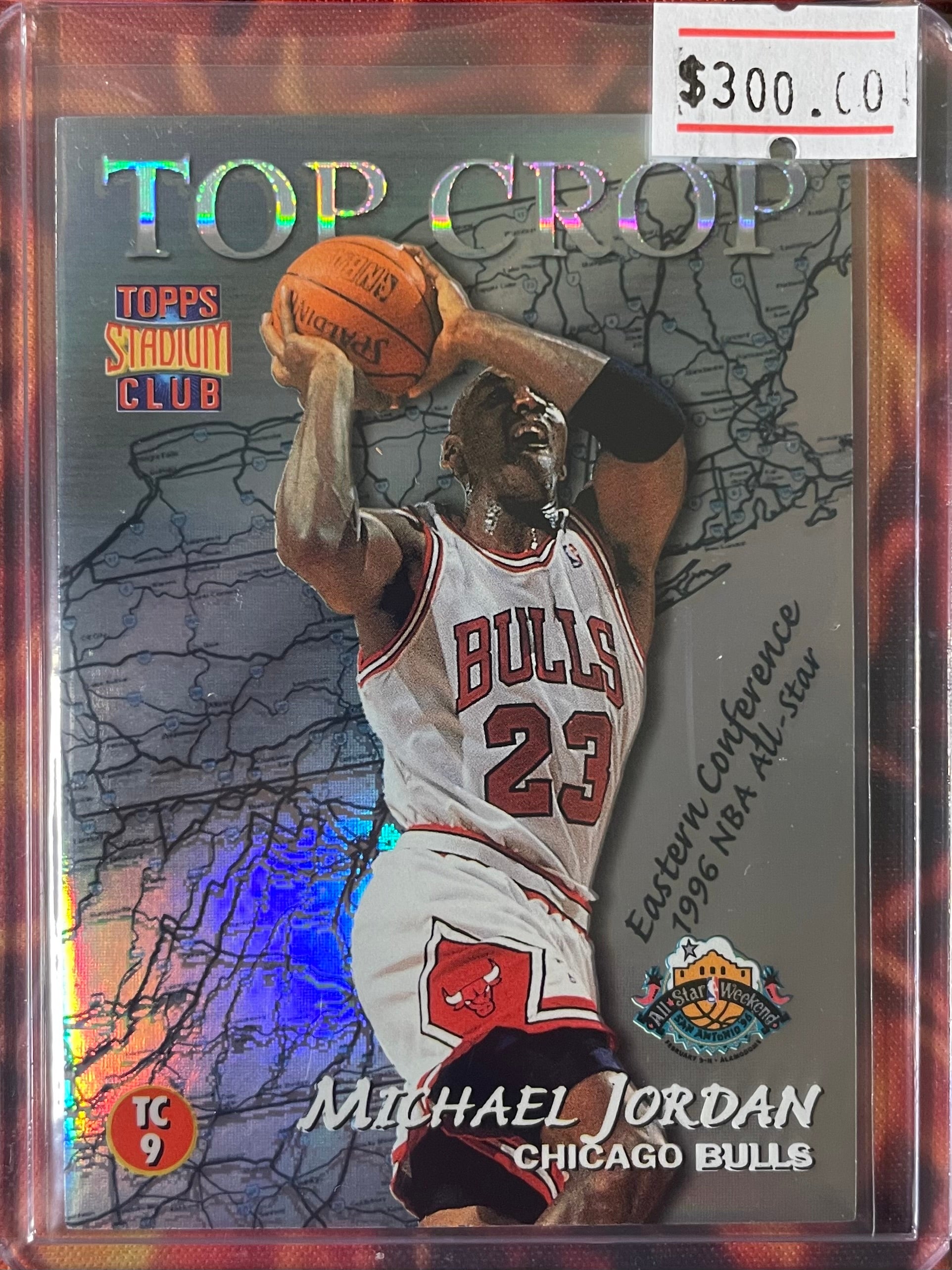 Michael Jordan & Gary Payton Topps Stadium Club 95-96 Top Crop