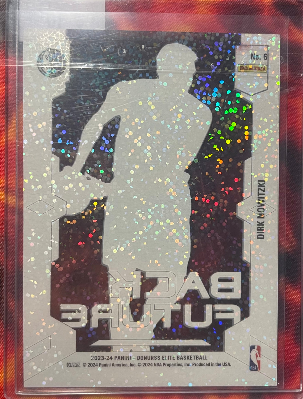 Dirk Nowitzki Elite 23-24 Back to the future Red International