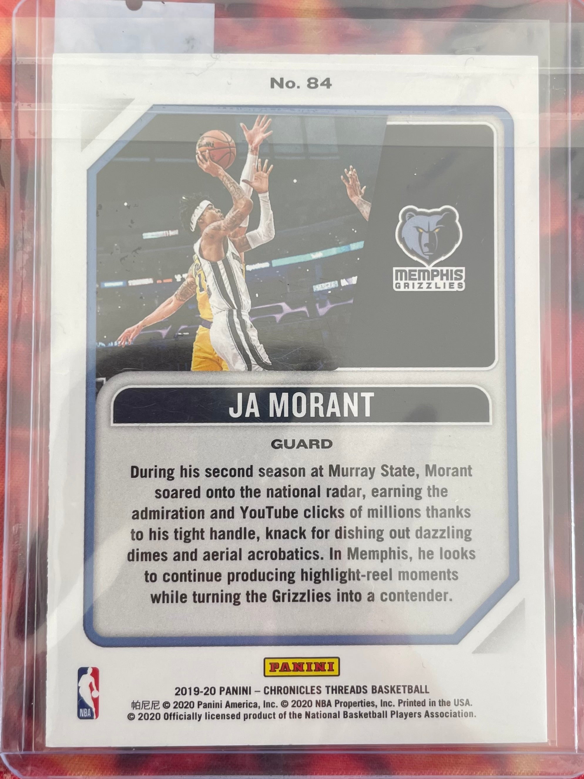 Ja Morant Chronicles 19-20 Threads RC