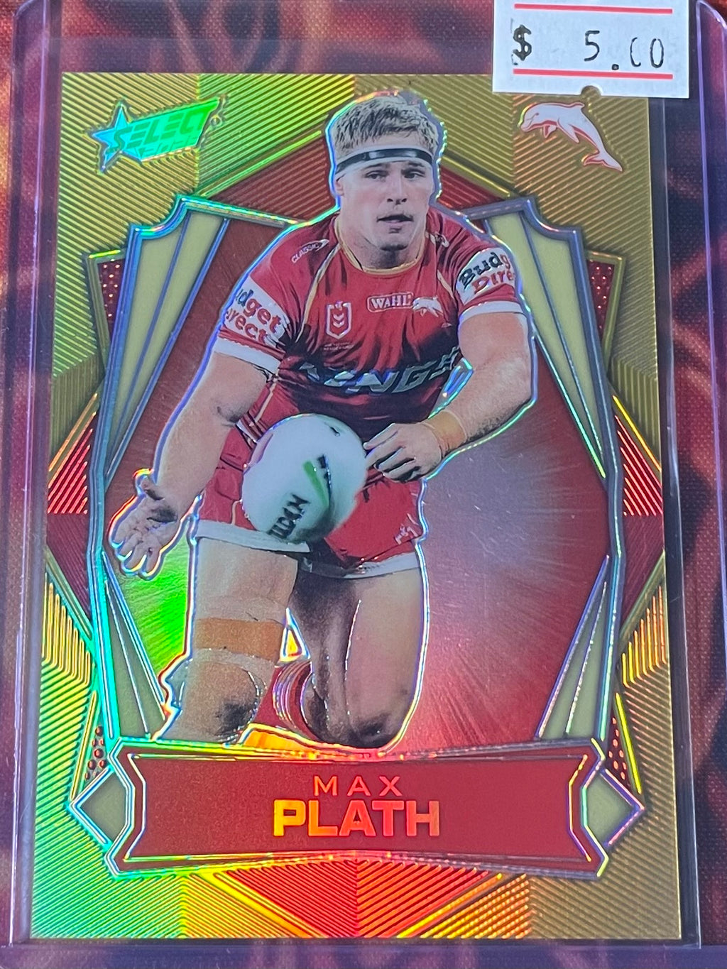 Max Plath Select NRL 2026 Gold Luminous 119/725