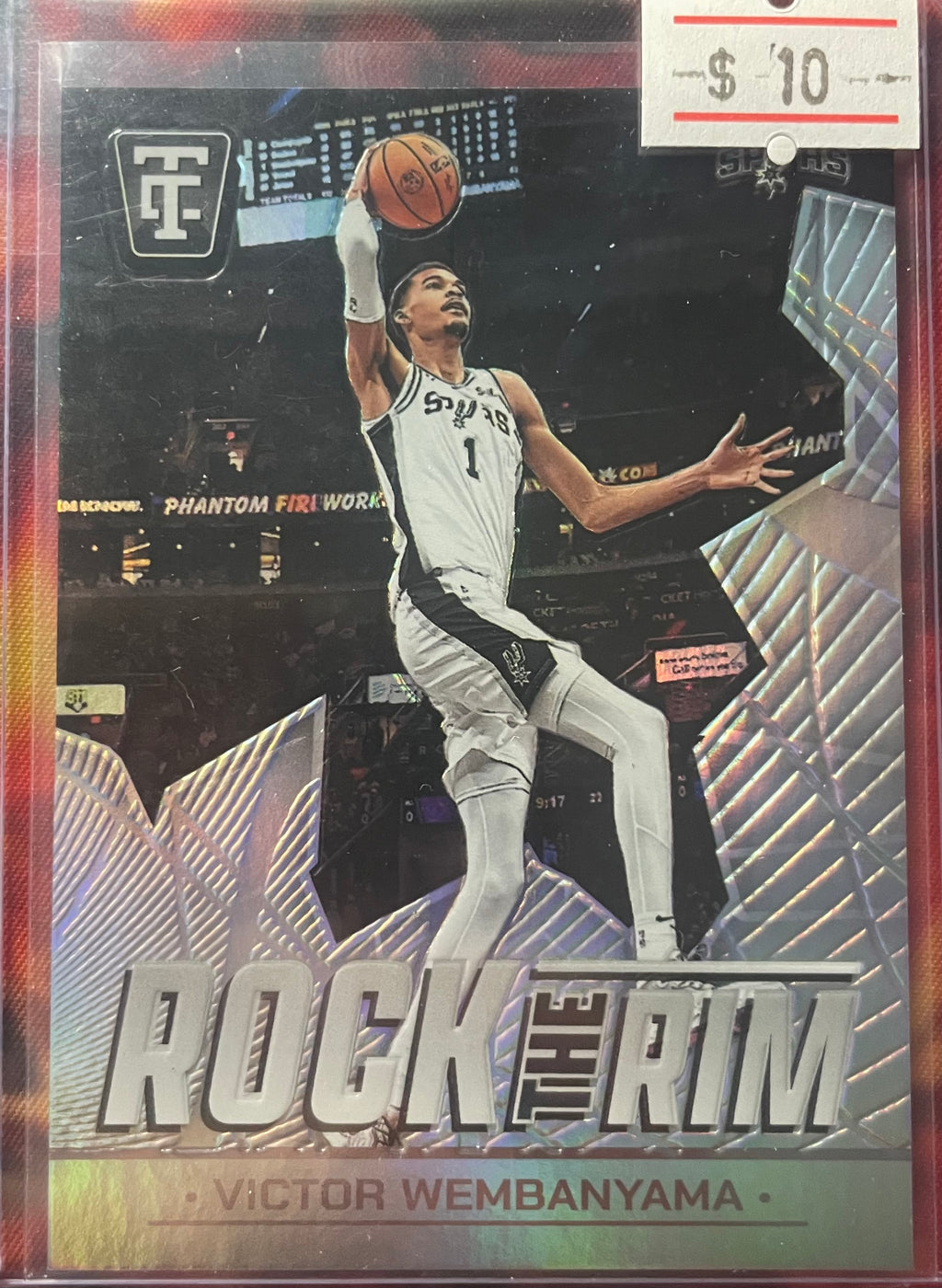 Victor Wembanyama Totally Certified 24-25 Rock The Rim Holo