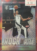 Victor Wembanyama Totally Certified 24-25 Rock The Rim Holo