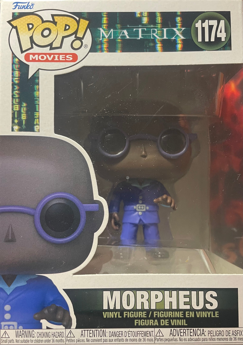 Funko Pop! The Matrix Morpheus #1174 Vinyl Figure
