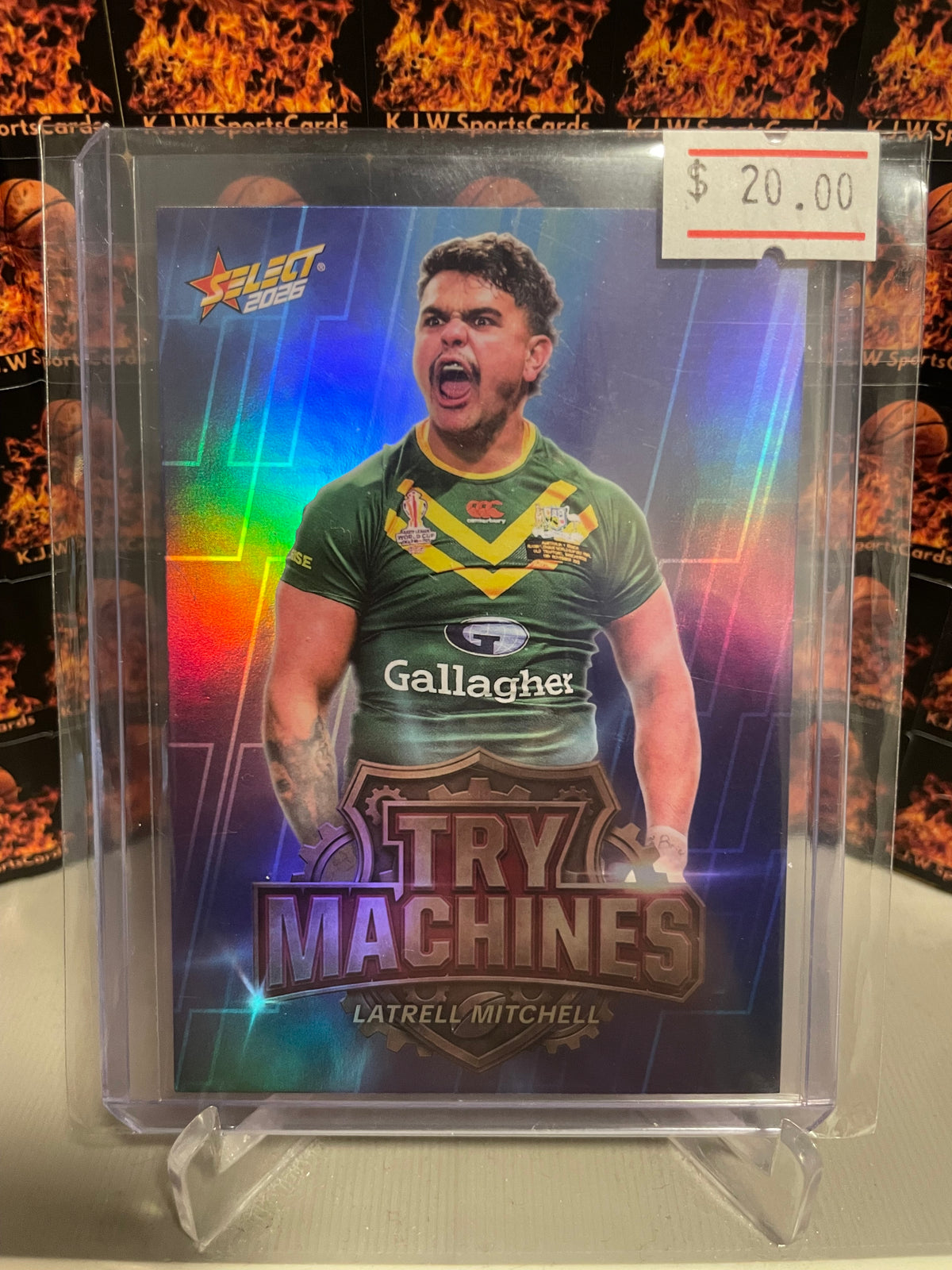 Latrell Mitchell Select 26 RLWC Try Machines