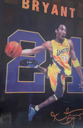 Kobe Bryant Career Jerseys 3D Lenticular Poster