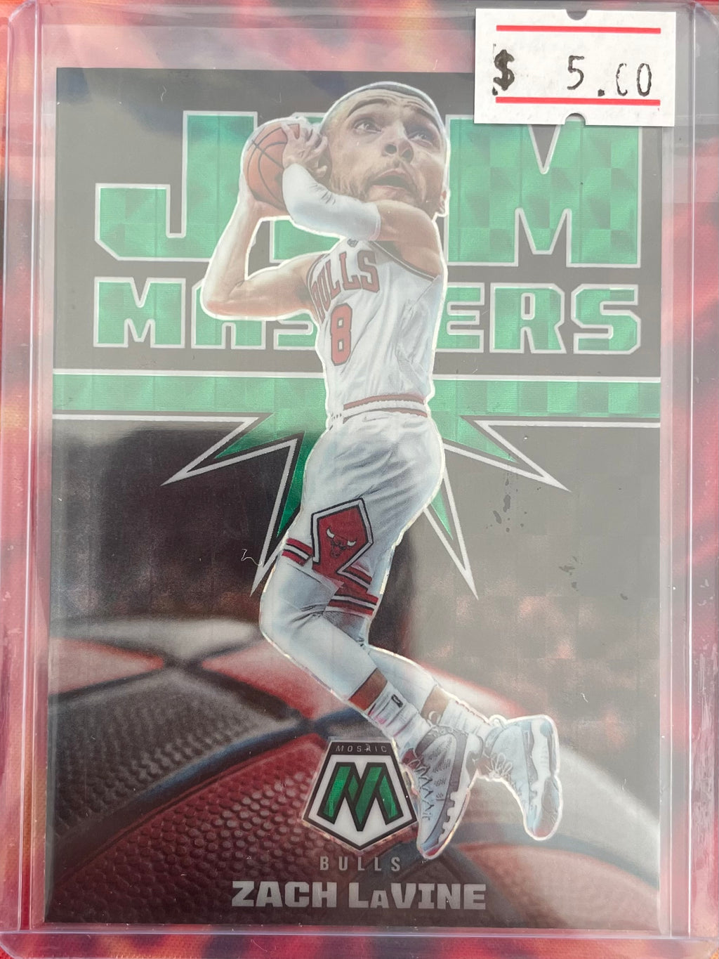Zach Lavine Mosaic 21-22 Jam Masters Green Mosaic