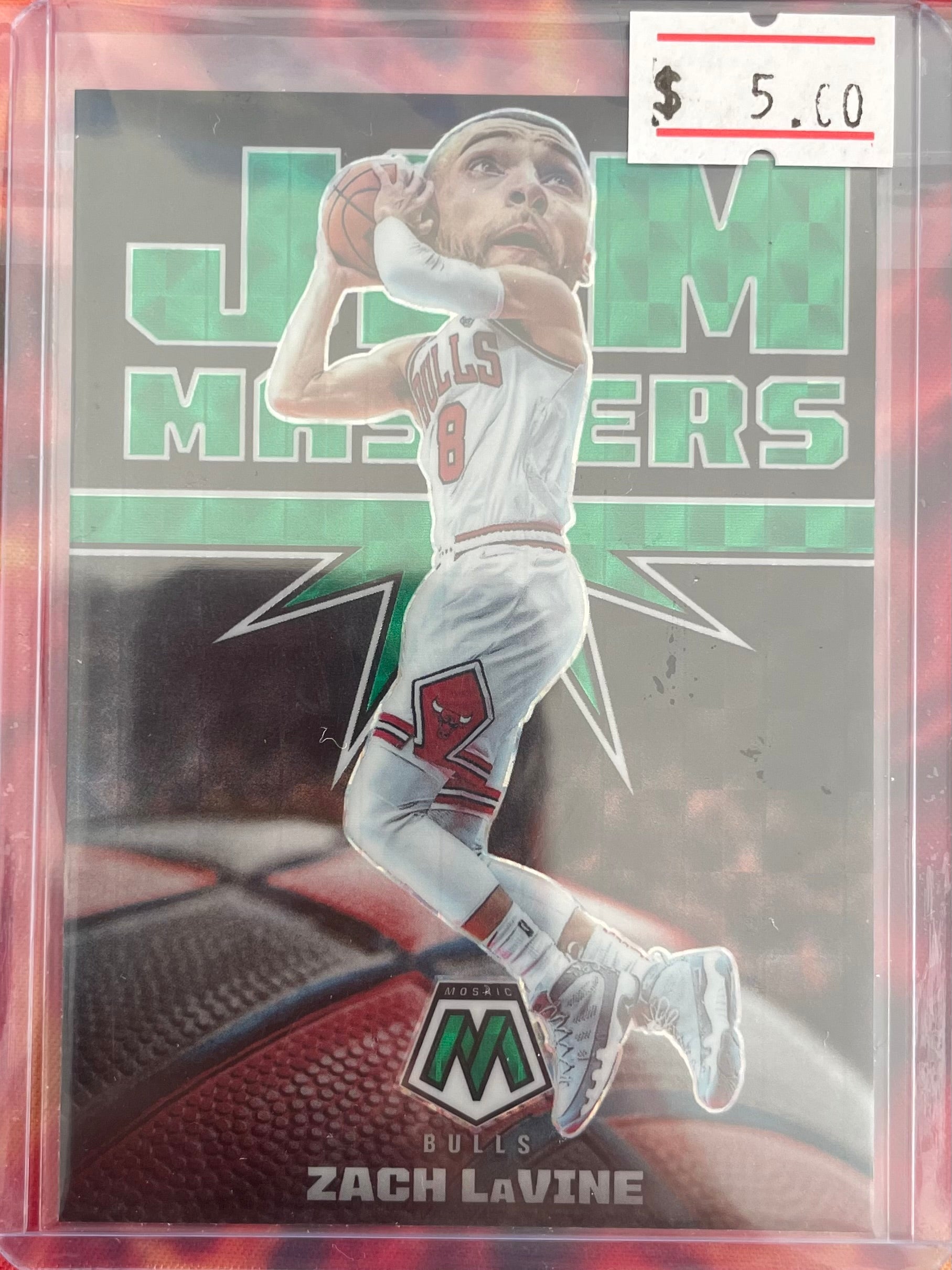 Zach Lavine Mosaic 21-22 Jam Masters Green Mosaic