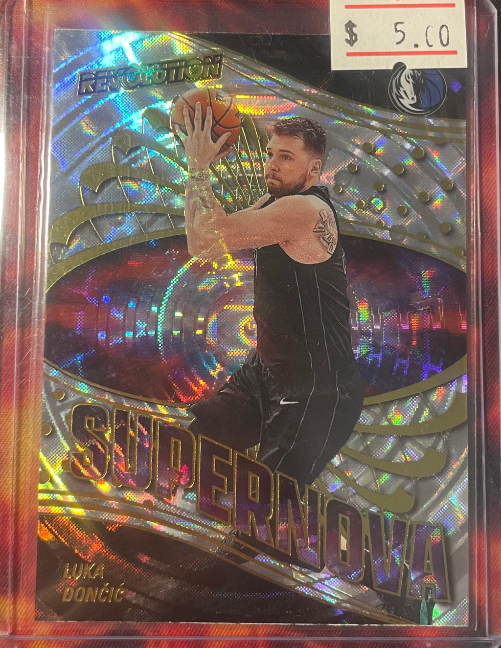 Luka Doncic Revolution 24-25 Supernova Fractal