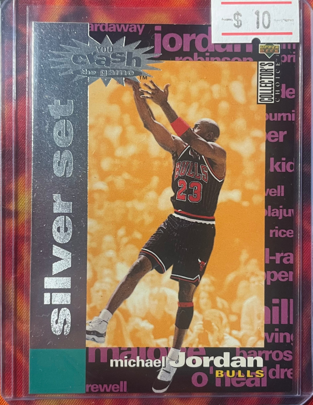 Michael Jordan Upper Deck 94-95 Crash The Game Silver Set