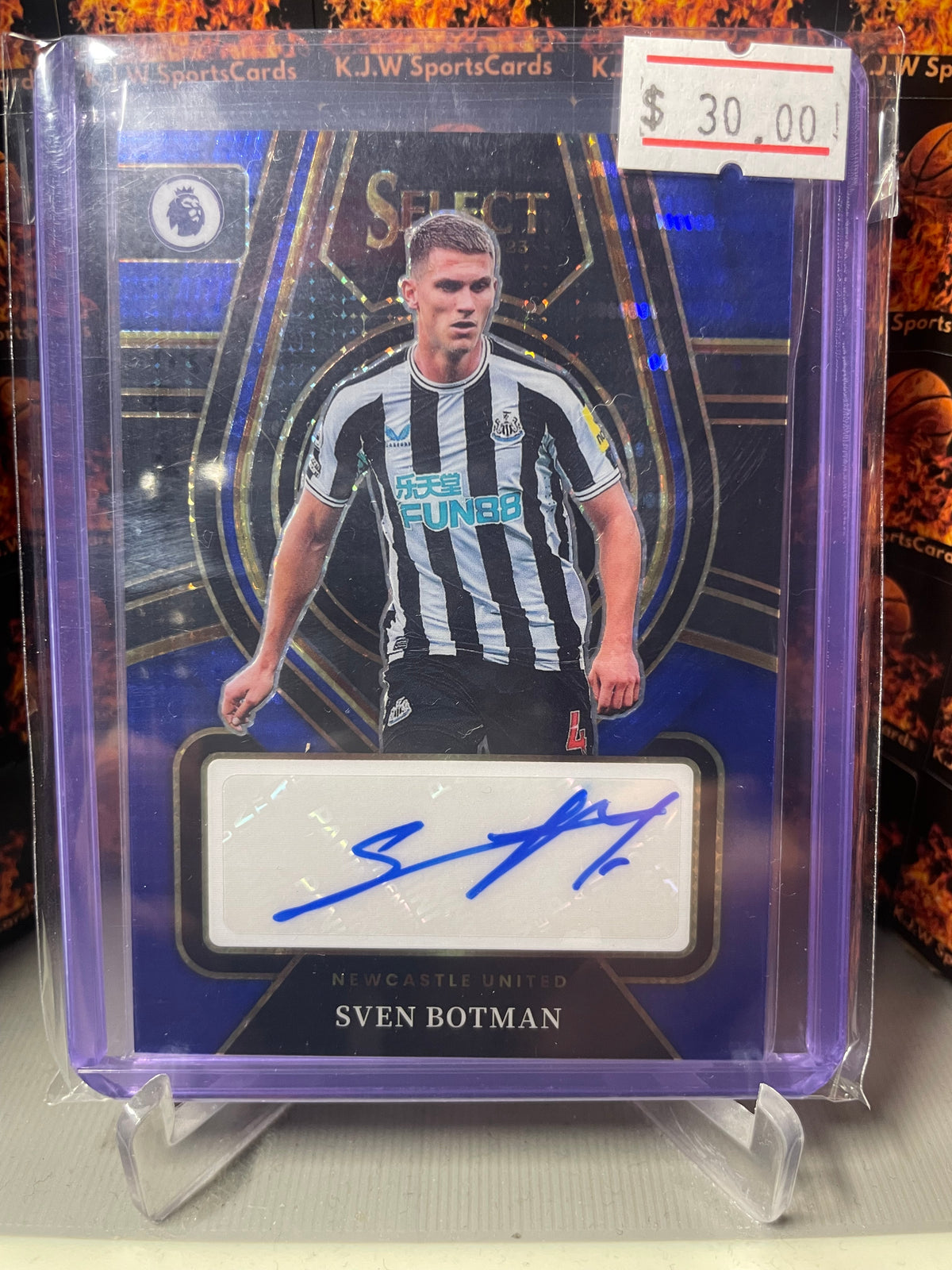 Sven Botman Select Blue Pulsar /99 Auto