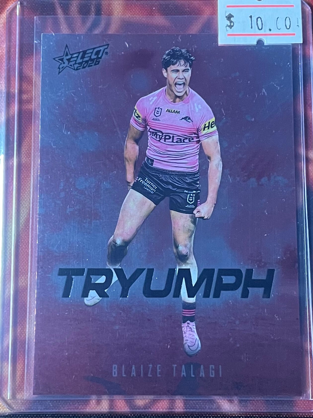 Blaize Talagi Select NRL 2026 Tryumph